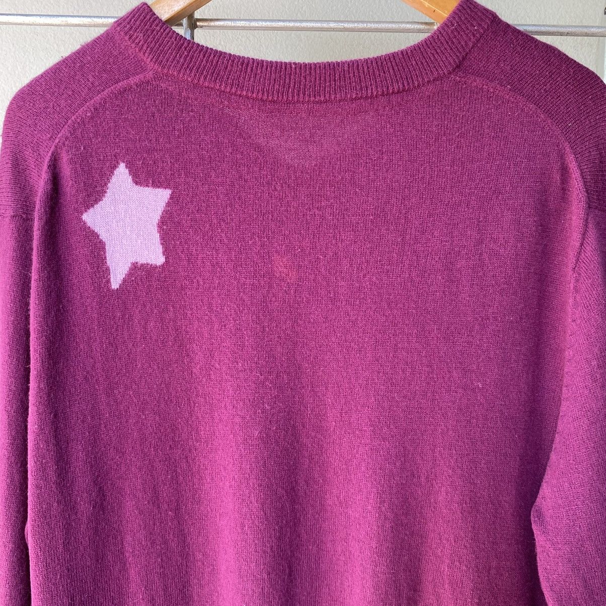 Tsumori Chisato TSUMORI CHISATO Purple Starry V-Neck Sweater Size XS / US 0-2 / IT 36-38 - 5 Thumbnail