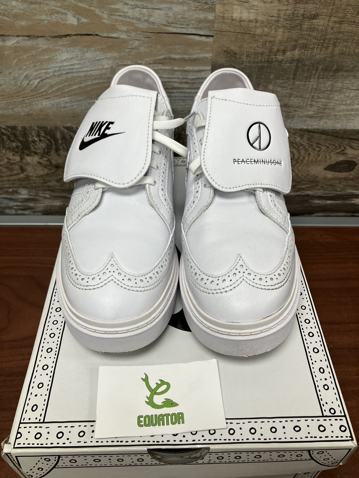 Nike Nike Kwondo 1 G-Dragon Peaceminusone Triple White Size 10 Size US 10 / EU 43 - 3 Thumbnail