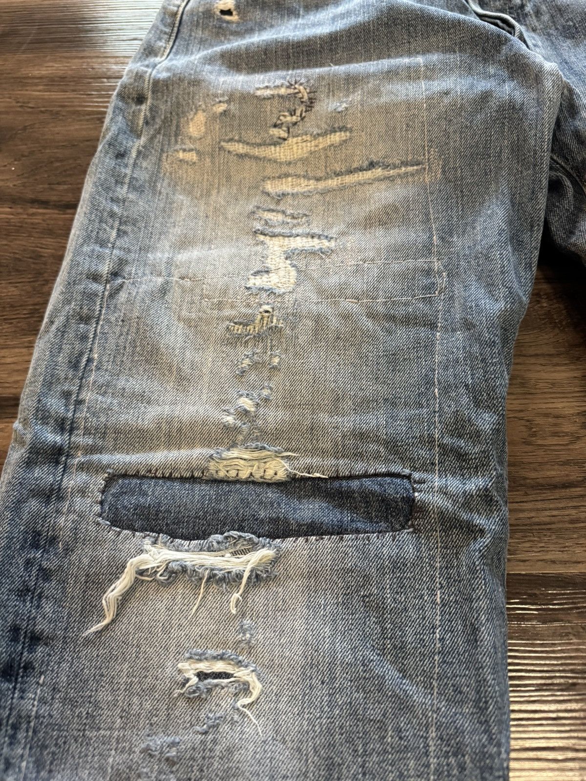 Polo Ralph Lauren Polo Ralph Lauren Distressed Denim Size US 30 / EU 46 - 2 Thumbnail