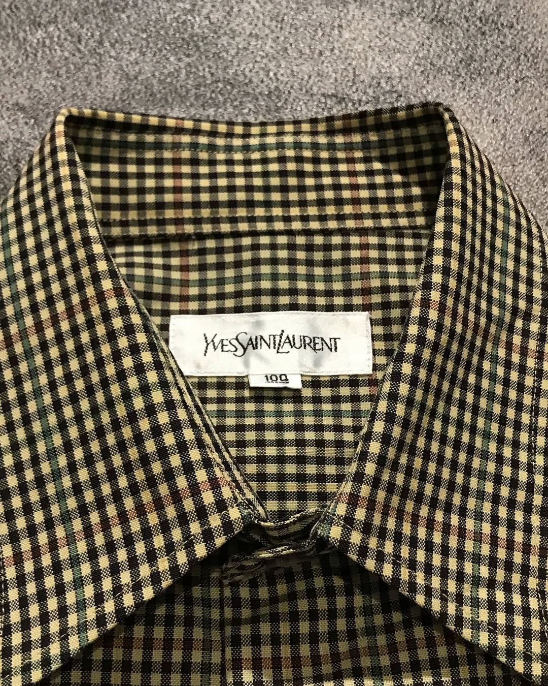 Designer × Vintage × Yves Saint Laurent Custom Vintage YSL Shirts Size US M / EU 48-50 / 2 - 3 Thumbnail