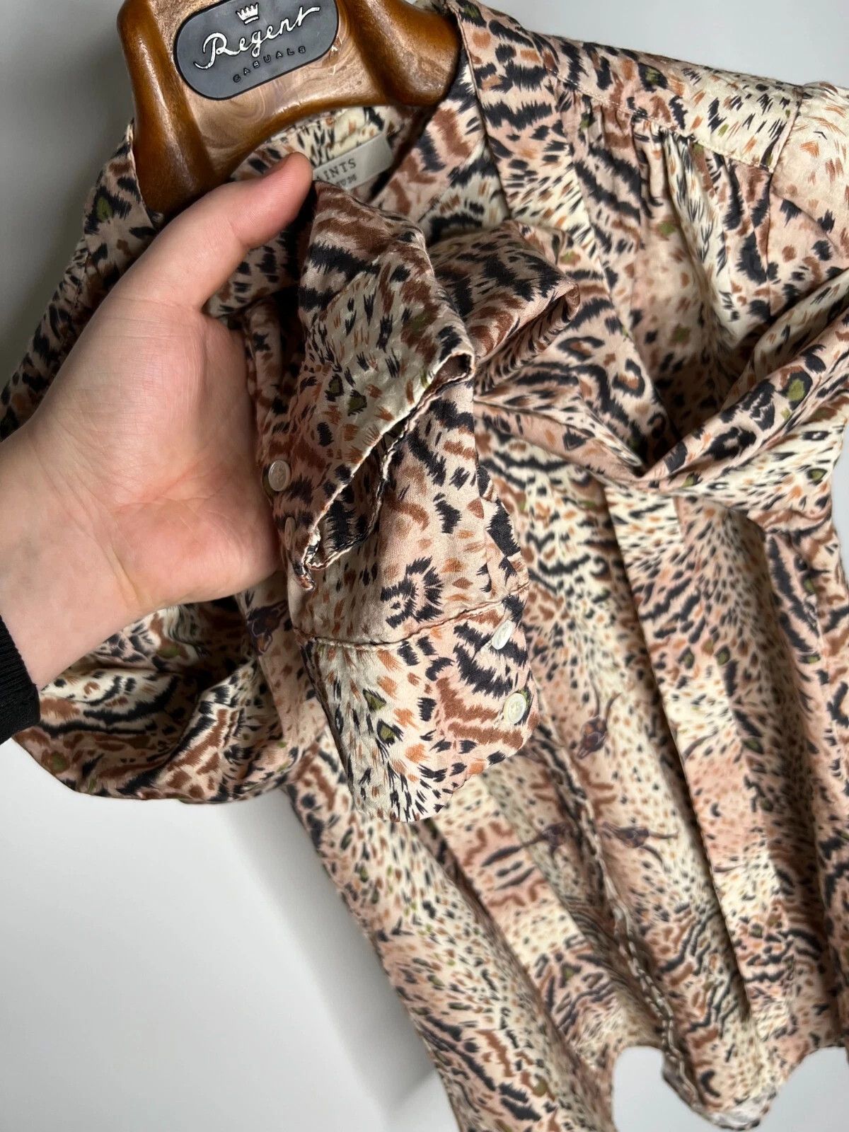 Allsaints ALLSAINTS Toni Arietta Shirt Women's Button Up Blouse Size S / US 4 / IT 40 - 5 Thumbnail