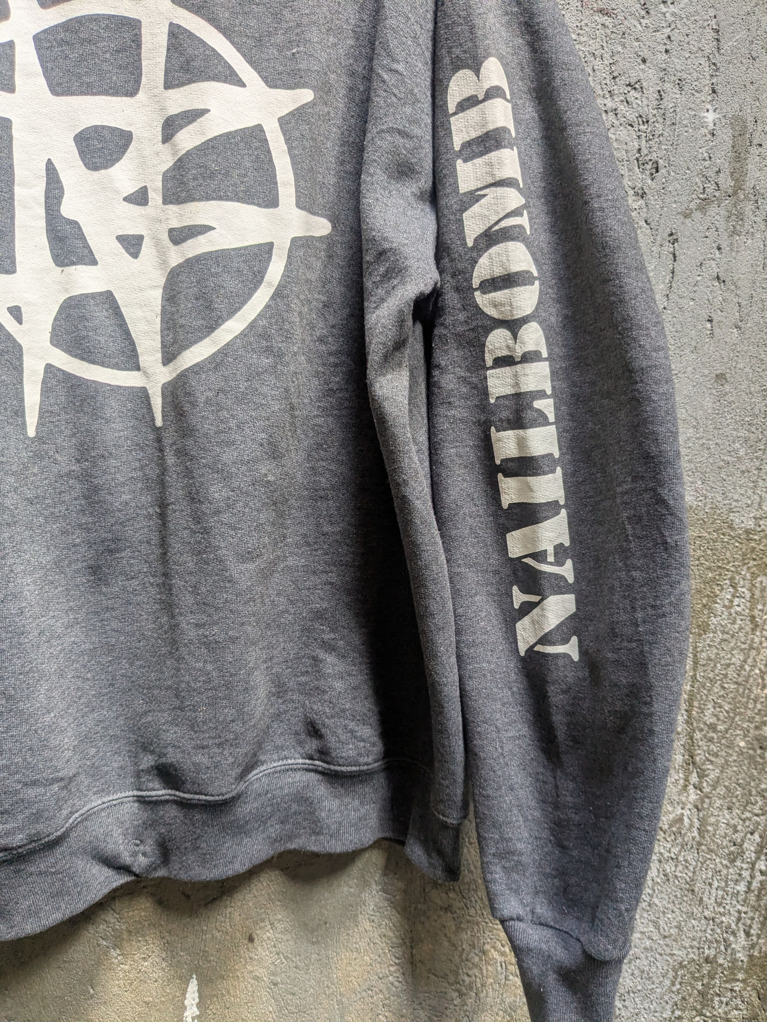 Vintage nailbomb sweatshirt point blank max cavalera Size US L / EU 52-54 / 3 - 10 Thumbnail