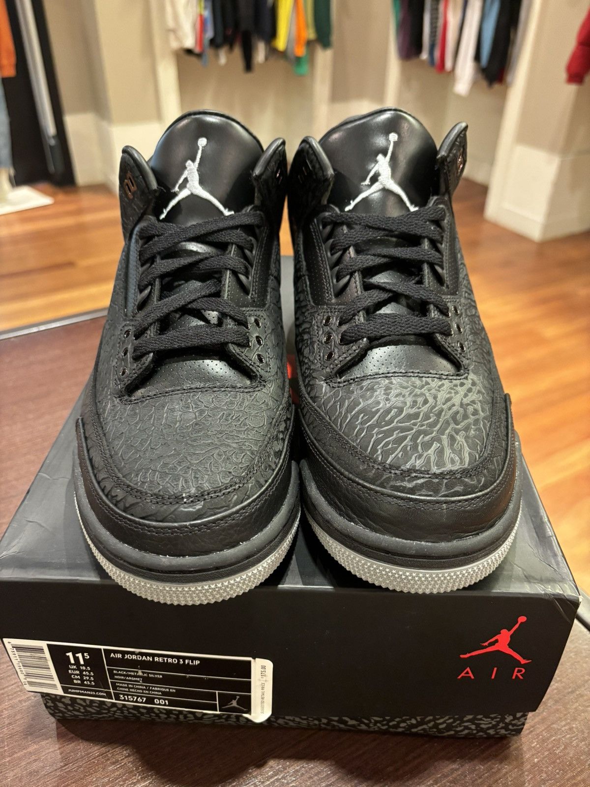 Jordan 3 retro ‘black flip’