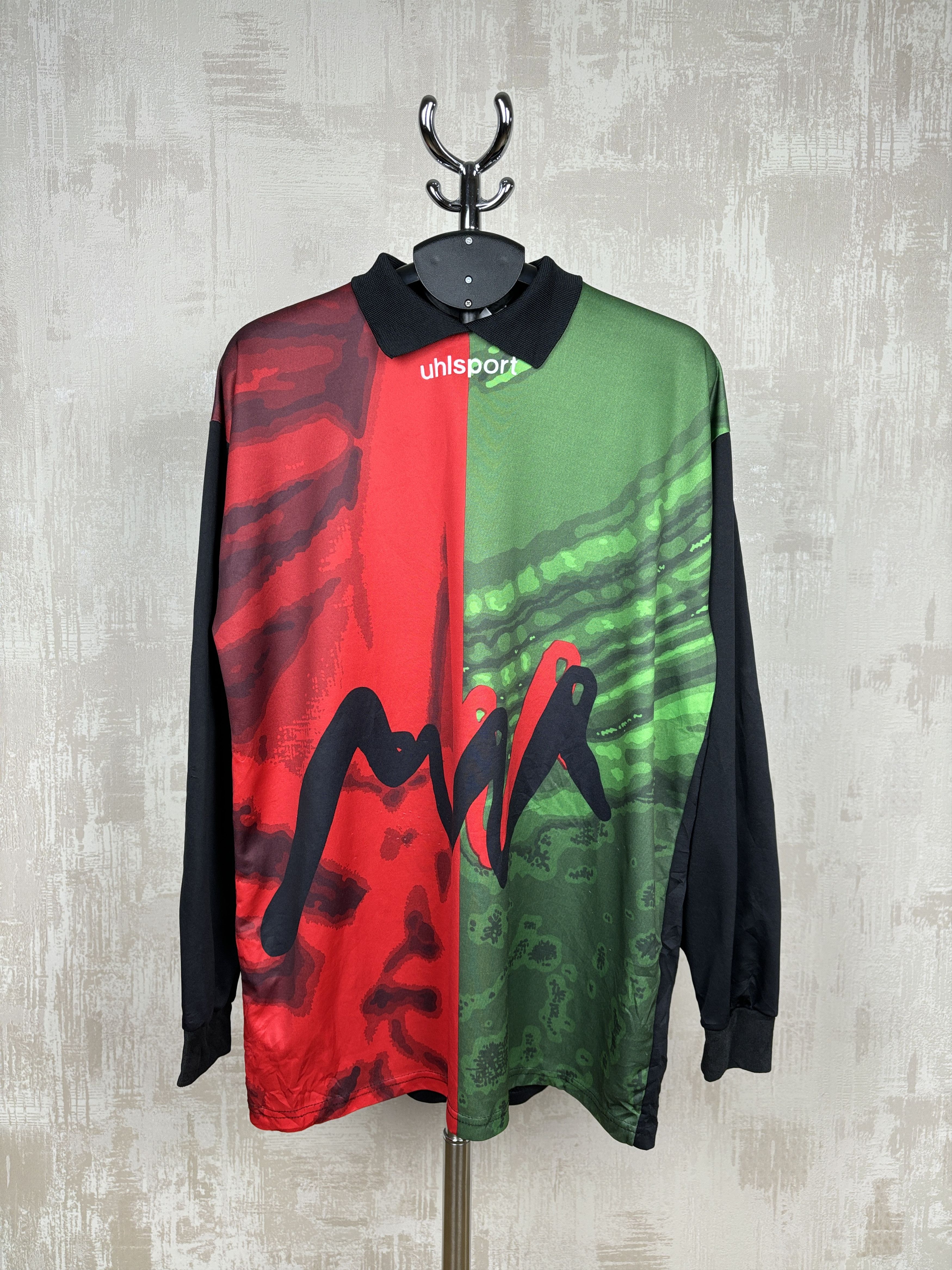 Vintage Vintage Uhlsport 90's Template Goalkeeper Soccer Jersey #1 Size US XL / EU 56 / 4 - 3 Thumbnail