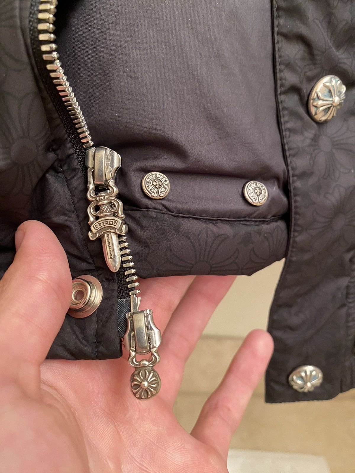 Chrome Hearts Chrome Hearts Puffer Vest Size US L / EU 52-54 / 3 - 3 Thumbnail