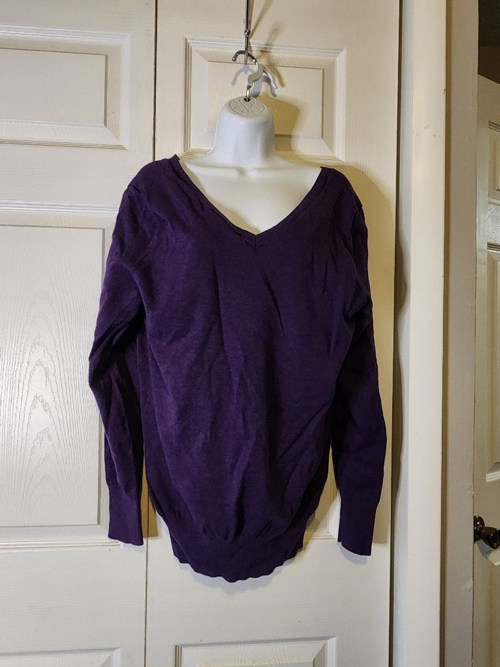 Other Lane Bryant Double V- Neck Sweater Size XL / US 12-14 / IT 48-50 - 1 Thumbnail