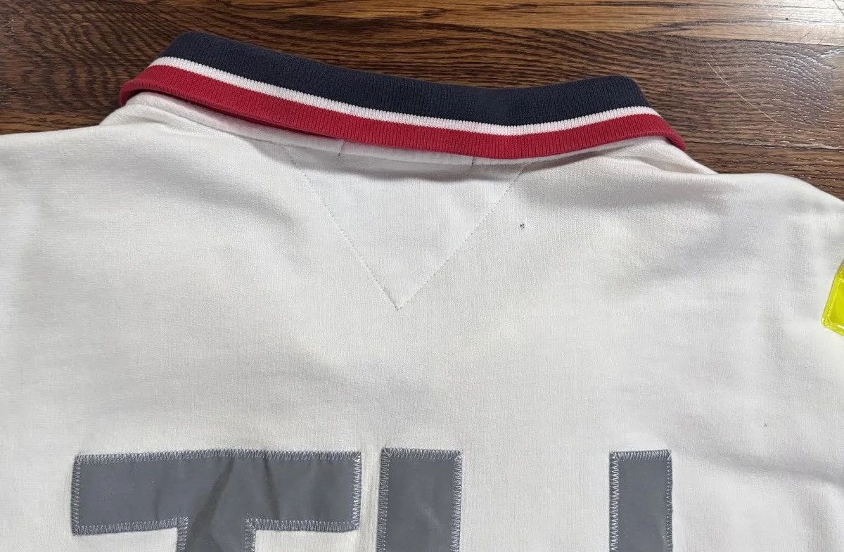 Tommy Hilfiger Vintage Tommy Hilfiger Sailing Gear 1/4 Zip Reflective Top Size US XL / EU 56 / 4 - 4 Thumbnail