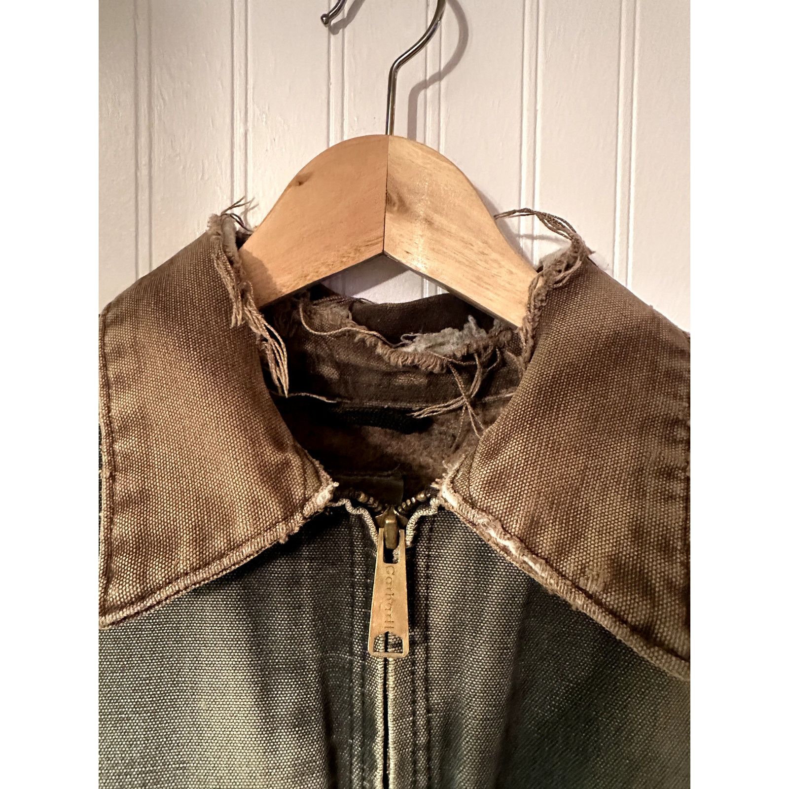 Carhartt Vtg 90s Thrashed Carhartt Black Size M Size US M / EU 48-50 / 2 - 3 Thumbnail