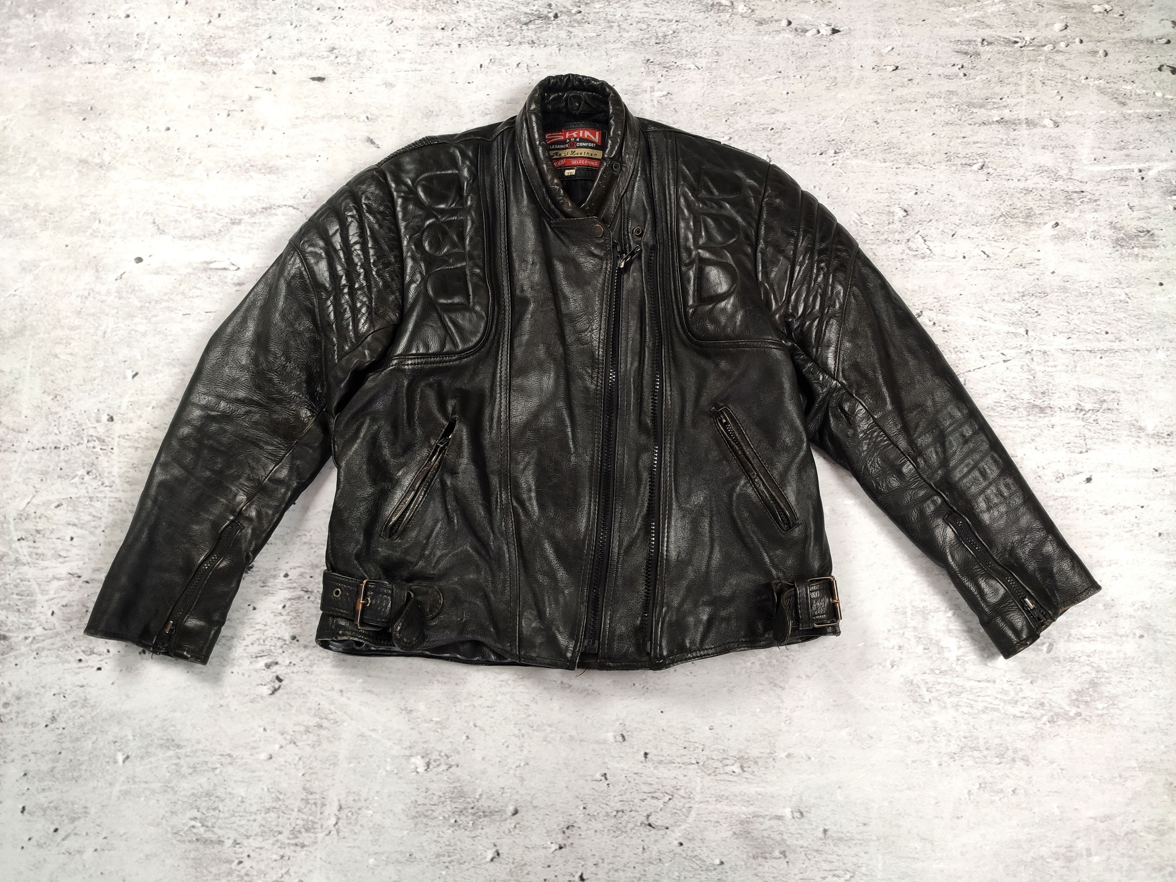 Vintage Rare vintage leather jacket moto opium racing 90s starboy Size US S / EU 44-46 / 1 - 3 Thumbnail