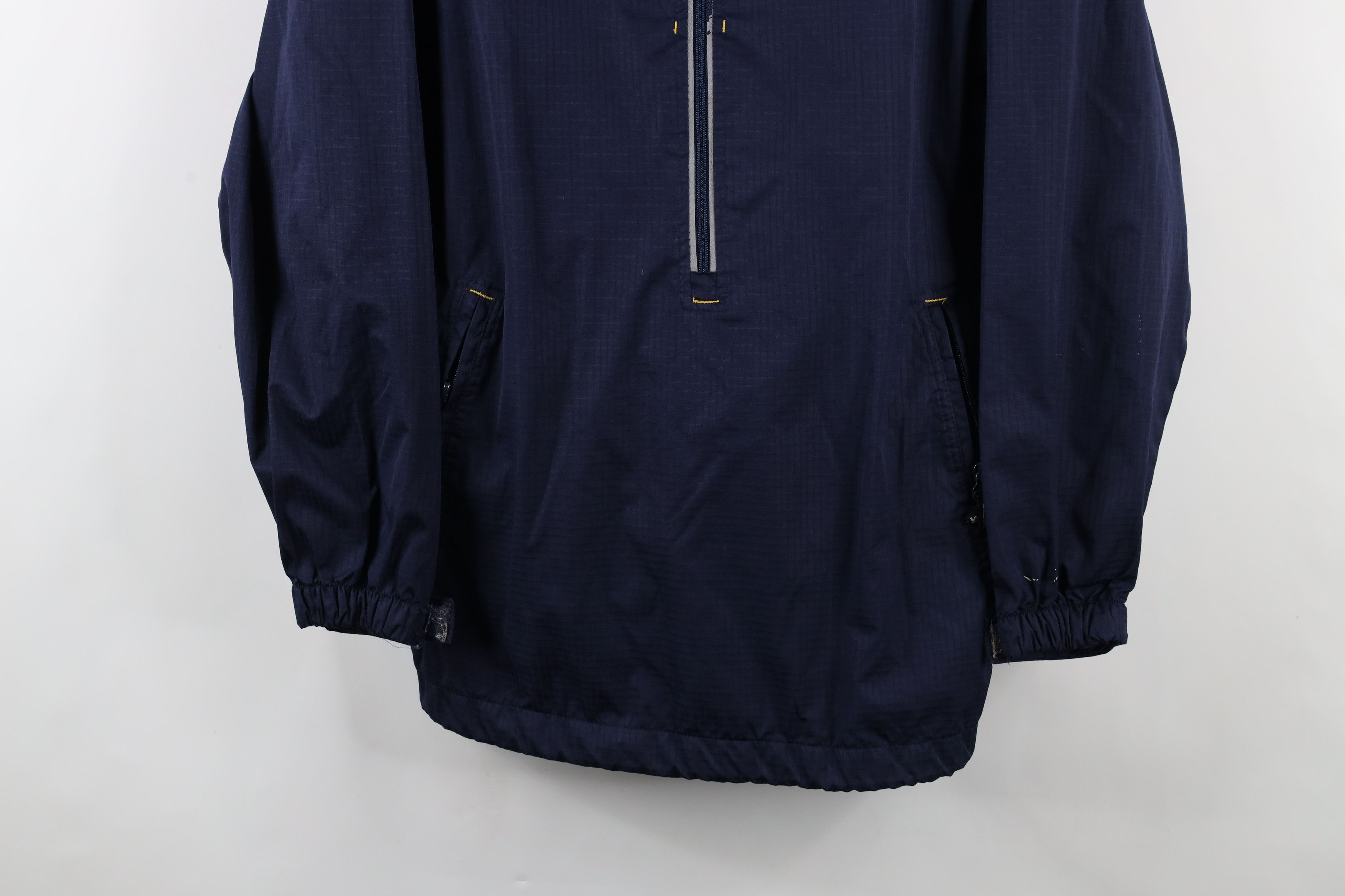 Starter × Vintage Vintage 90s Starter Reflective Half Zip Anorak Jacket Blue Size US M / EU 48-50 / 2 - 3 Thumbnail