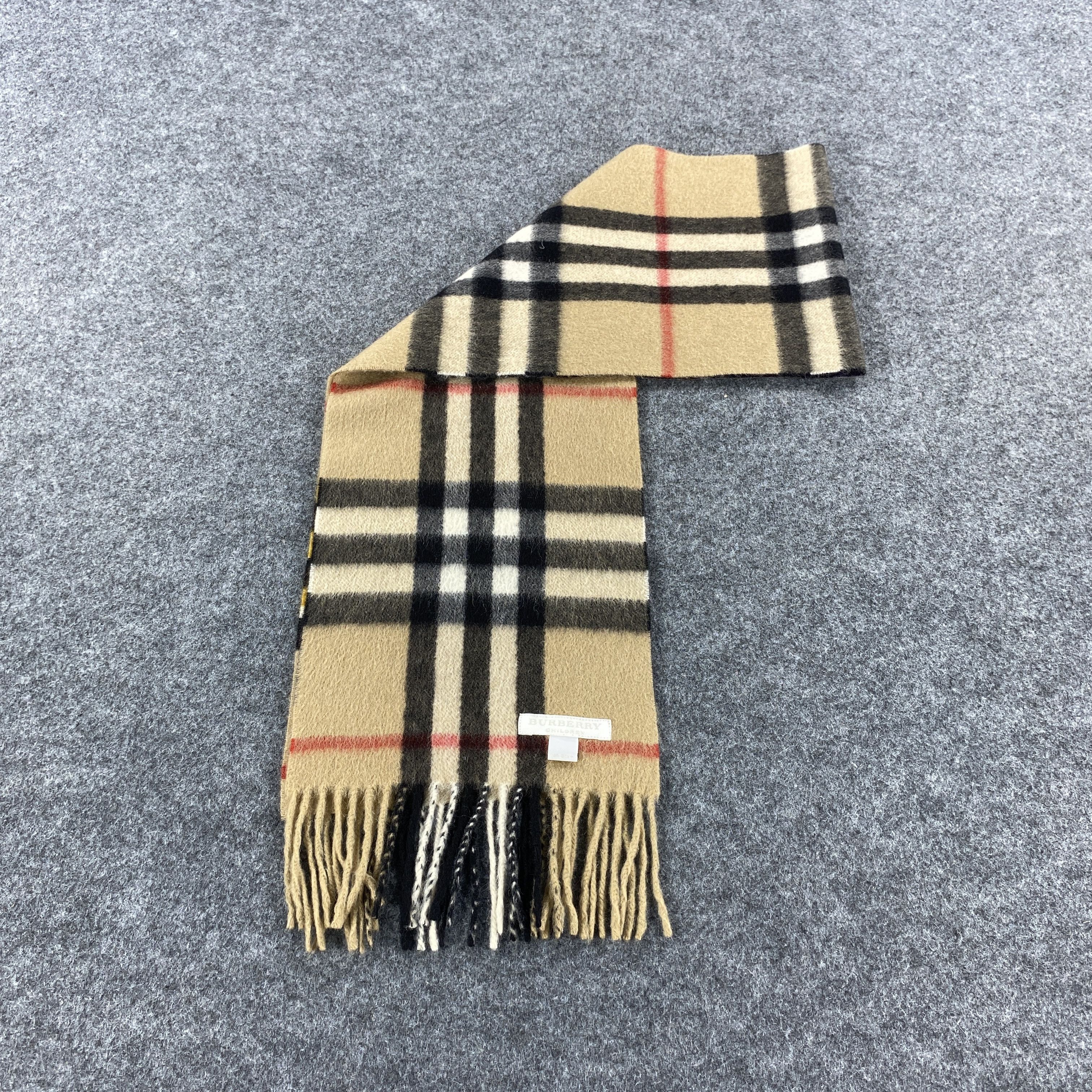 Burberry × Vintage GF10640 Burberry Scarf Neck Wear Muffler Nova Check Size ONE SIZE - 9 Thumbnail