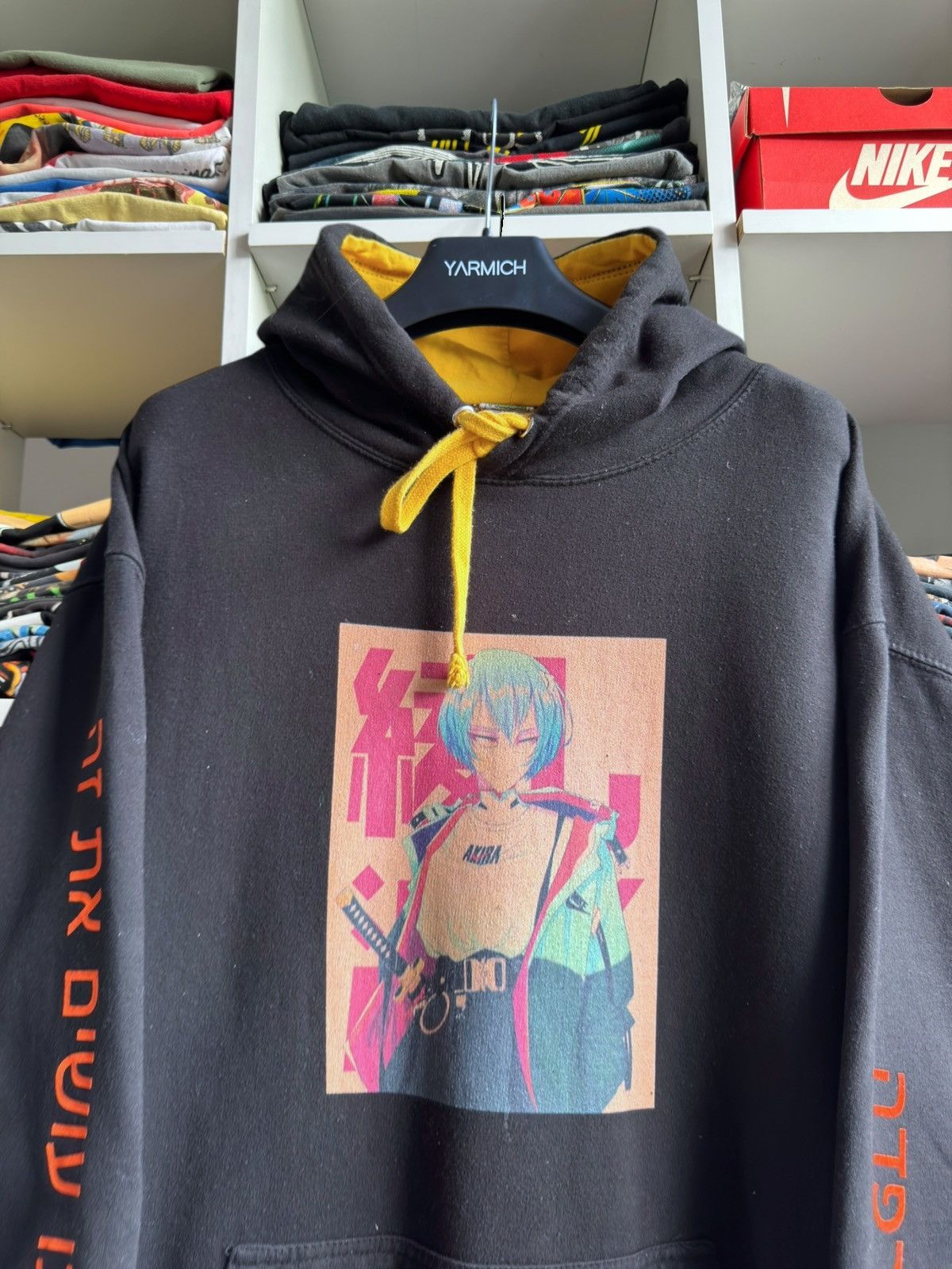 Anime Vintage Evangelion Anime Movie Hoodie Size US XL / EU 56 / 4 - 3 Thumbnail