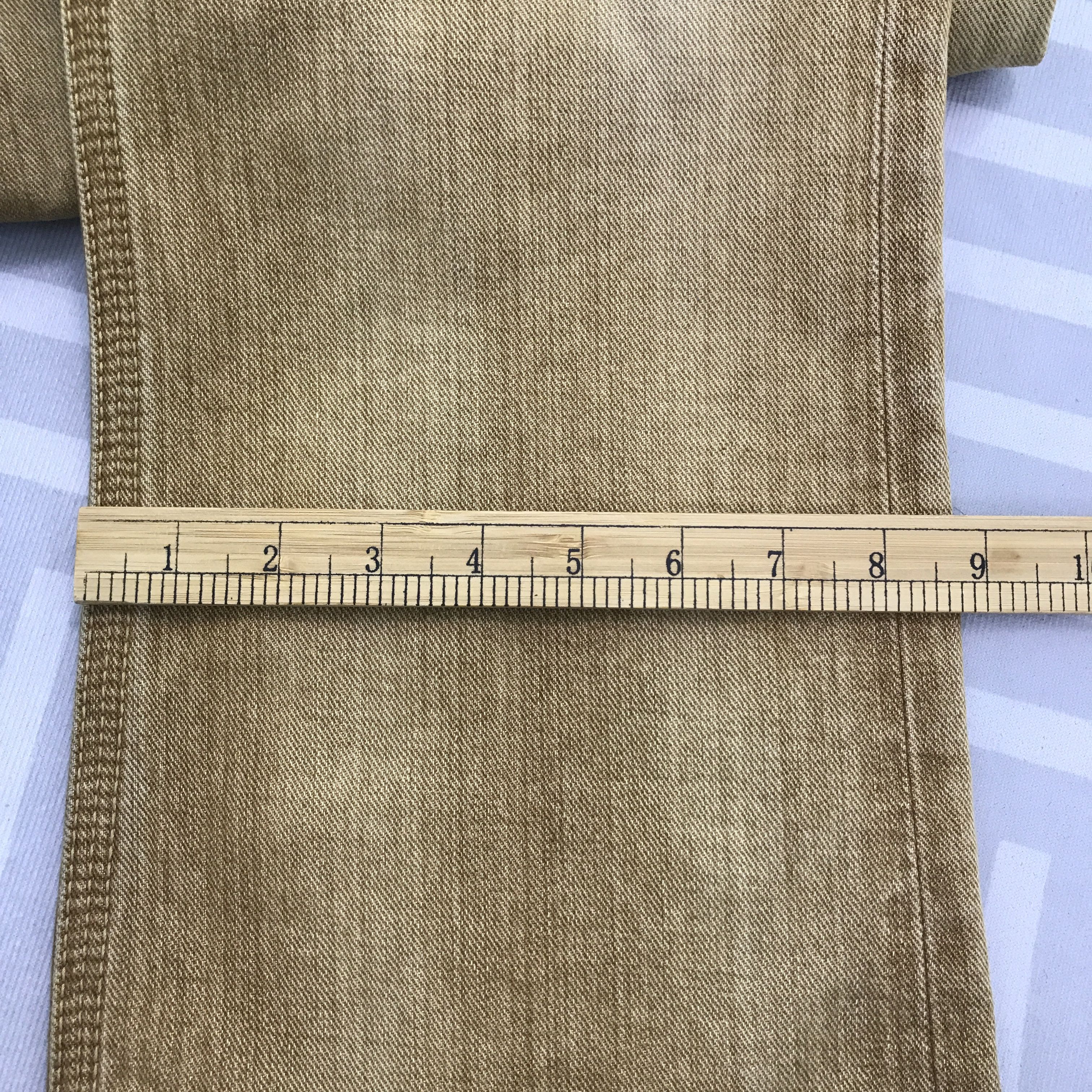 Edwin × Japanese Brand × Vintage Vintage Flare Edwin XV-S Japan Bootcut brown Denim pants Size US 30 / EU 46 - 10 Thumbnail