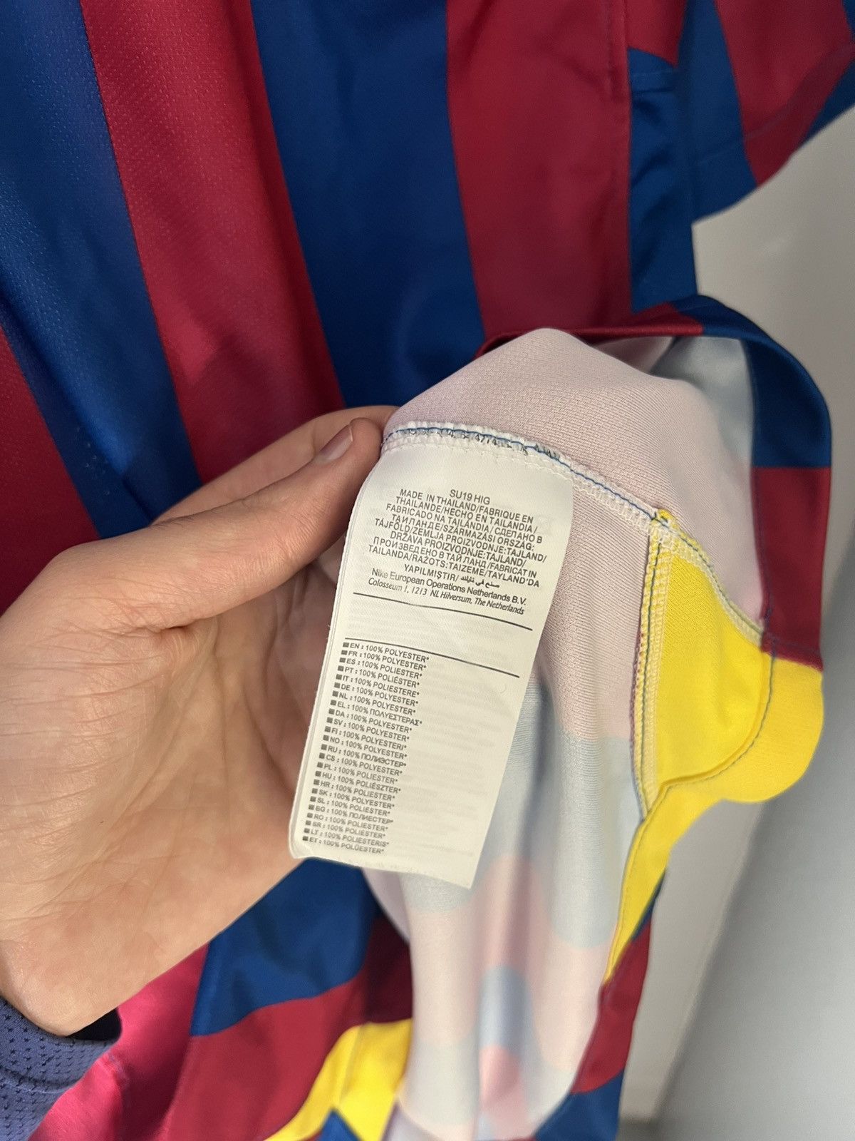 Nike × Vintage VERY RARE NIKE FC BARCELONA SPAIN SOCCER JERSEY RETRO 90s Size US M / EU 48-50 / 2 - 5 Thumbnail