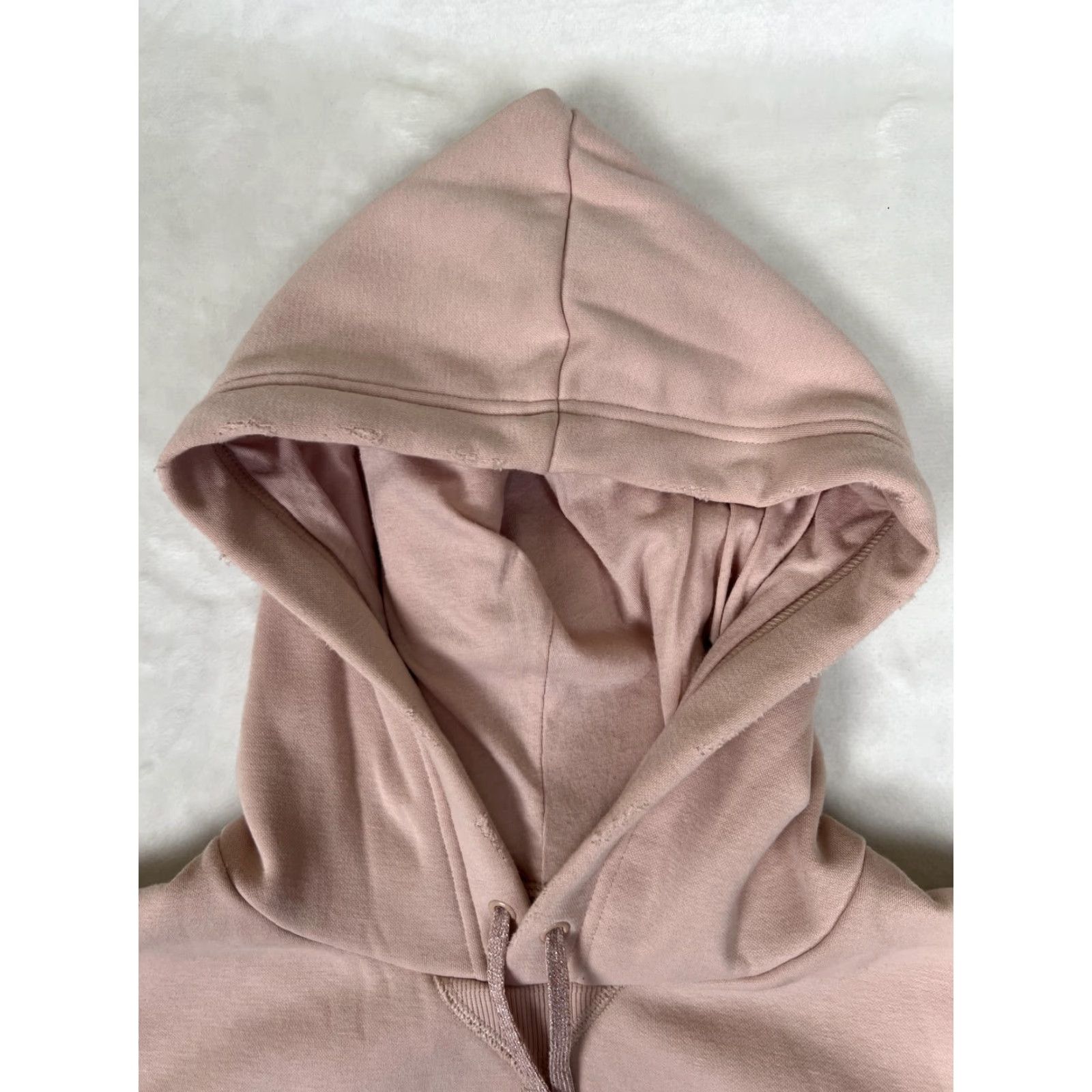 Fabletics Fabletics Hoodie Women XL Pink Pullover Fleece Kangaroo Pocket Logo Sweatshirt Size XL / US 12-14 / IT 48-50 - 4 Thumbnail