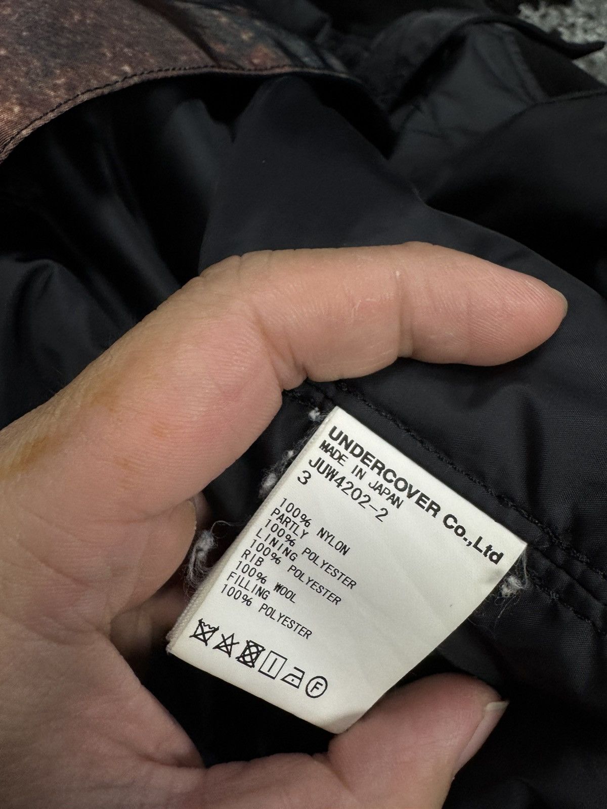John Undercover John undercover AW18 graphic bomber Size US L / EU 52-54 / 3 - 5 Thumbnail