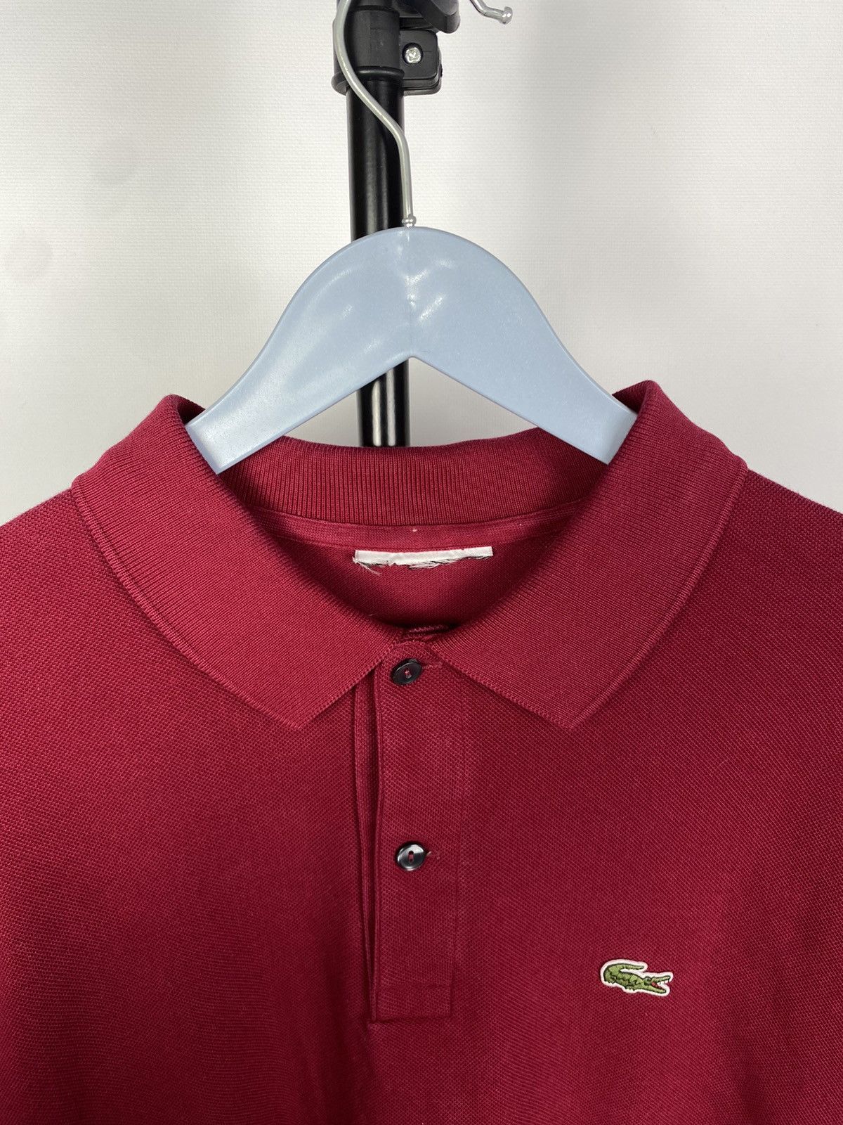 Lacoste × Vintage VINTAGE LACOSTE STRIPED 90s RUGBY LONG SLEEVE POLO Size US L / EU 52-54 / 3 - 3 Thumbnail