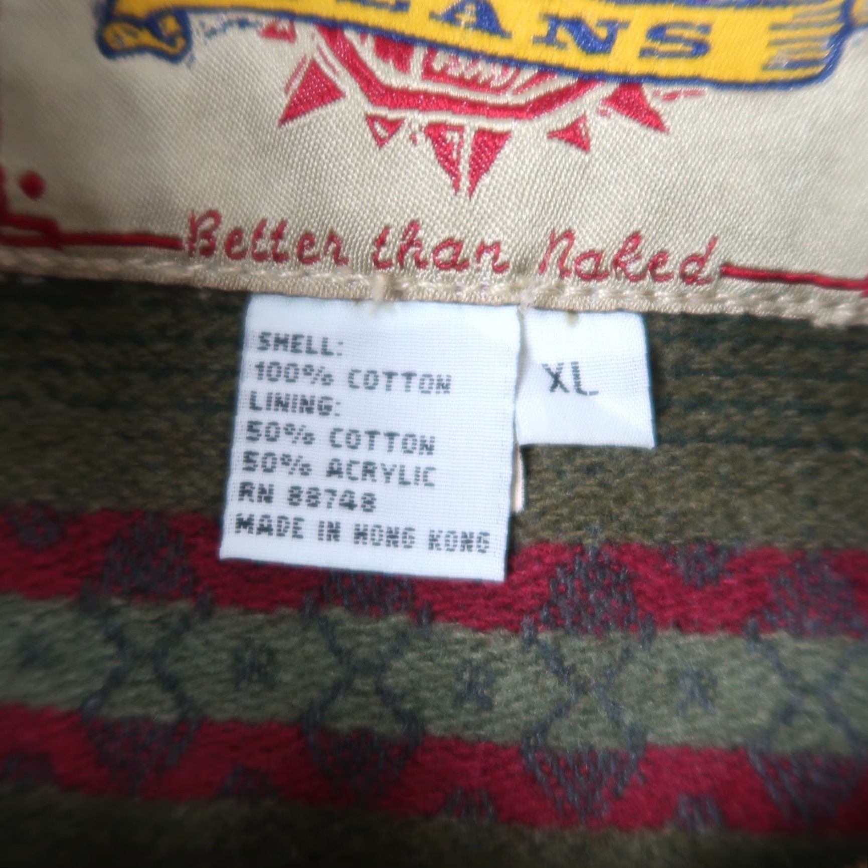 The Territory Ahead VINTAGE Territory Ahead Chore Jacket XL XLarge Denim Coat Aztec Blanket Lined Size US XL / EU 56 / 4 - 7 Thumbnail