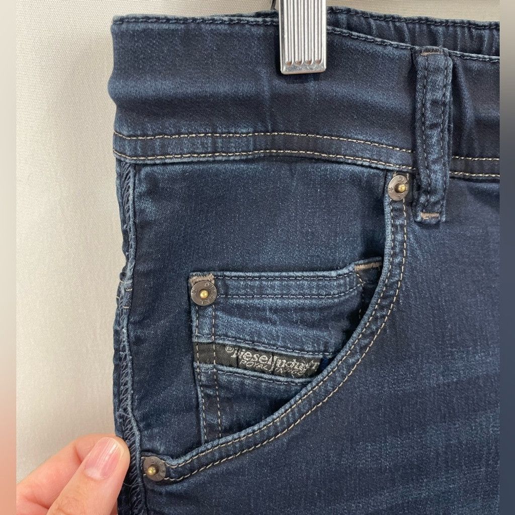 Diesel Diesel Krooley Jogger Jeans Dark Blue Size 32 (25" Inseam) Size US 32 / EU 48 - 5 Thumbnail