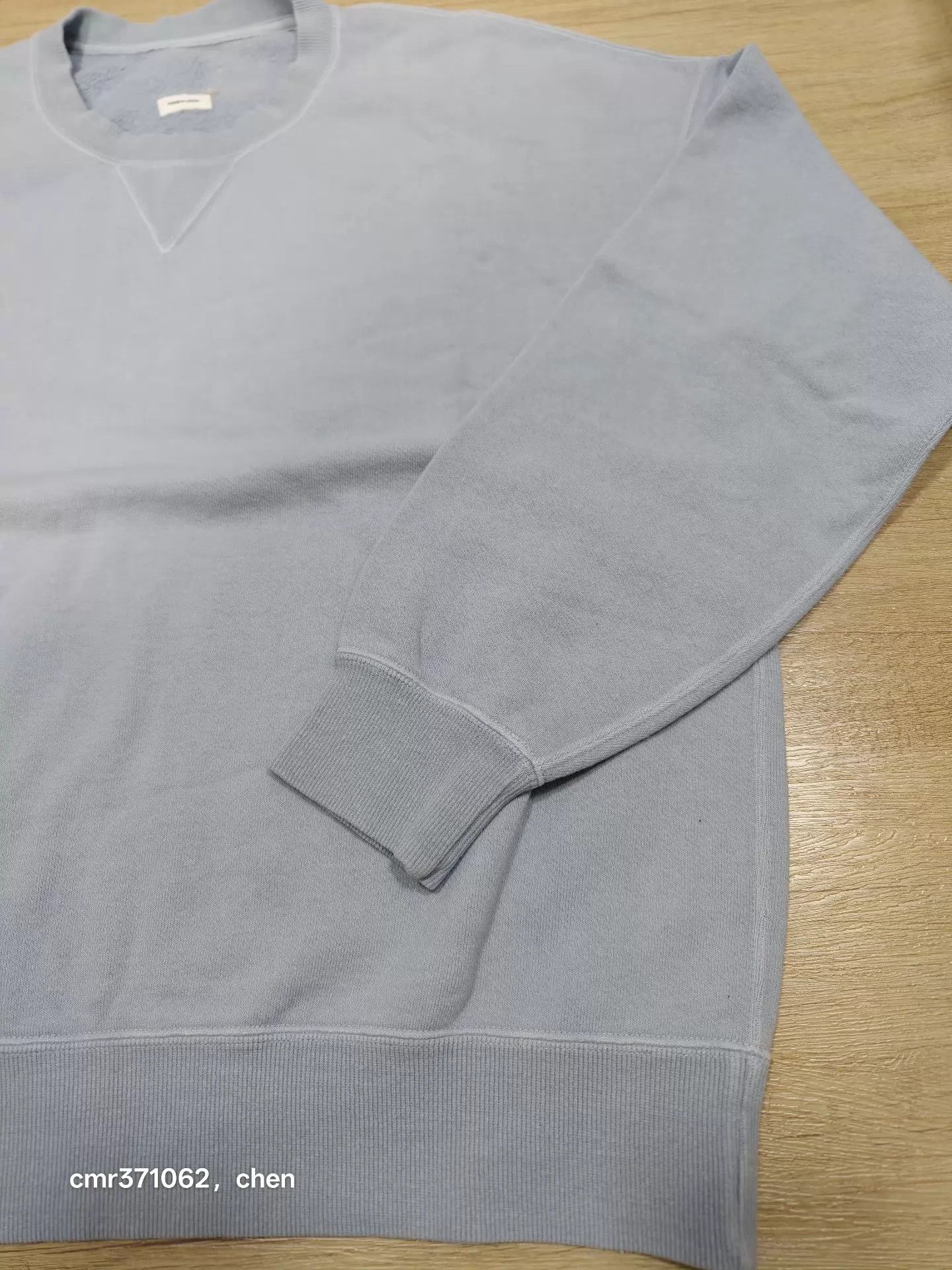 Visvim VISVIM 26SS JUMBO SB SWEAT L/S DMGD lt blue 3 new Size US L / EU 52-54 / 3 - 4 Thumbnail