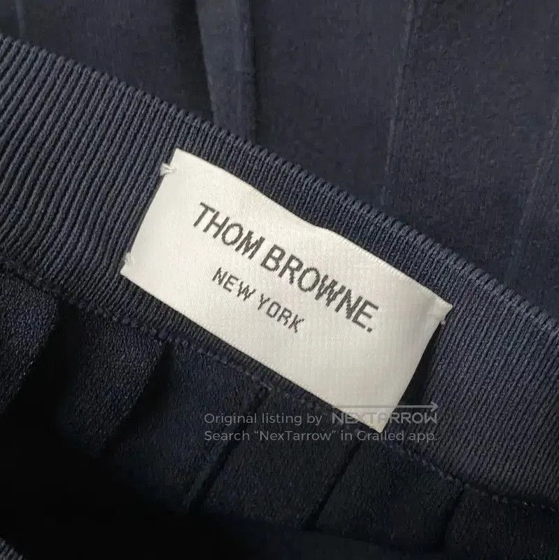 Thom Browne Thom Browne Pleated Blue Skirt for Women . Size 24" / US 00 / IT 34 - 6 Thumbnail