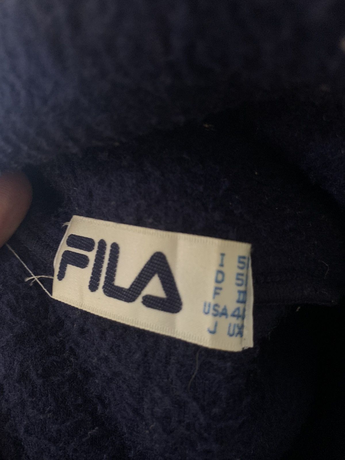 Bjorn Borg × Fila × Vintage Vintage Fila Fleece Sweater Size US L / EU 52-54 / 3 - 10 Thumbnail
