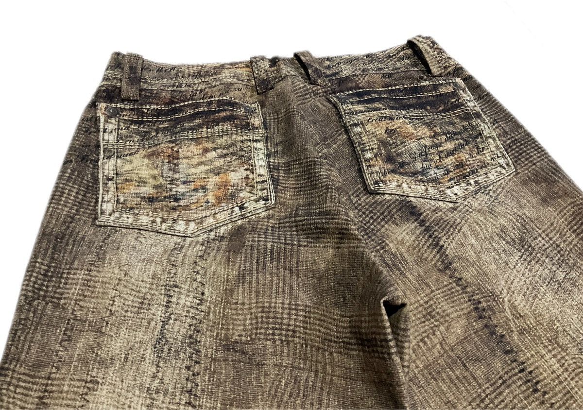 Tornado Mart 🔥Sick Y2K Japanese Brand Rusty Acid Flared Pants Size US 28 / EU 44 - 8 Thumbnail