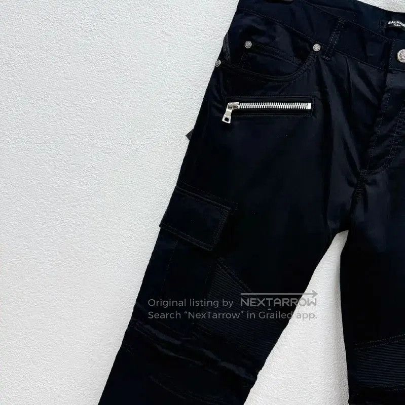 Balmain Balmain Black Casual Pants for Men Size S . Size US 28 / EU 44 - 3 Thumbnail