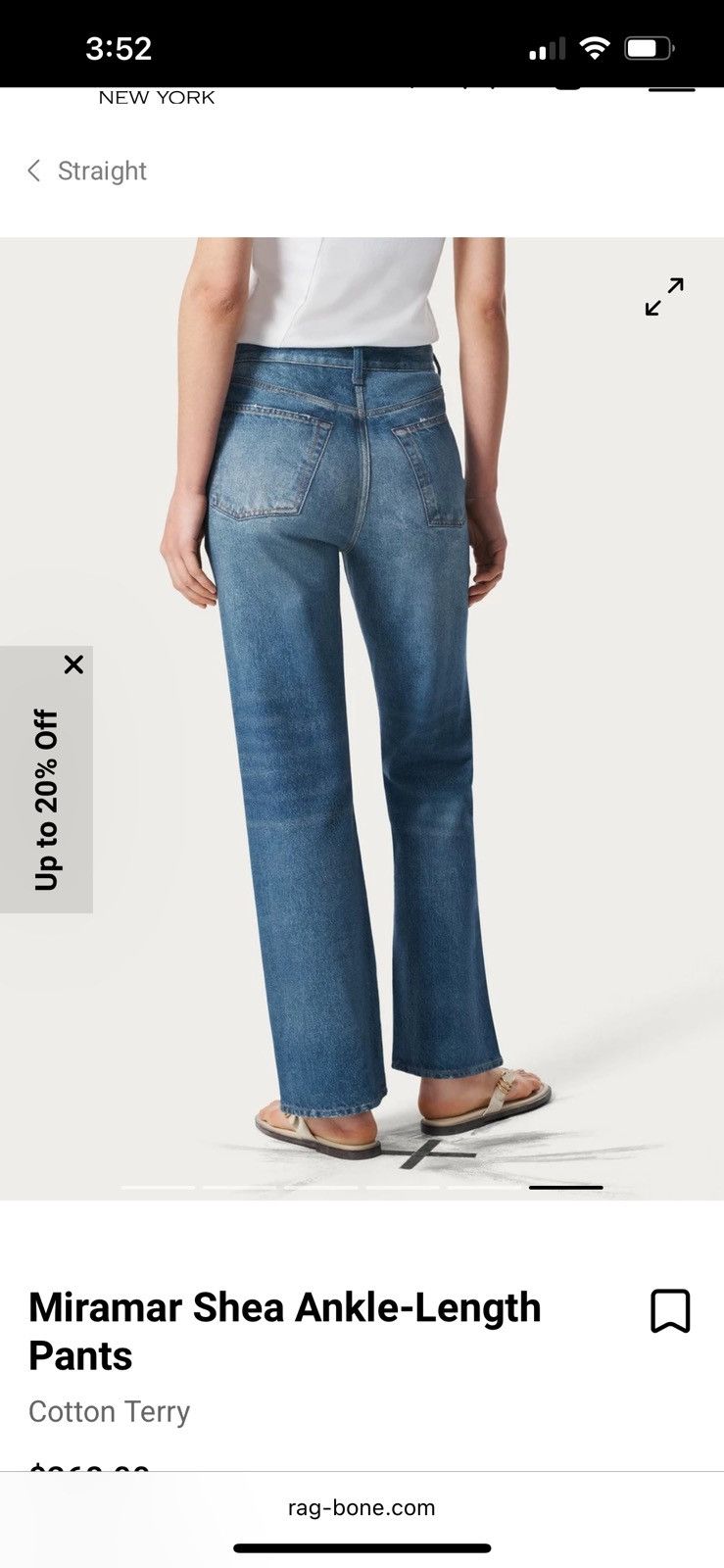 Rag & Bone Rag and bone miramar shea ankle length pants Size 28" / US 6 / IT 42 - 5 Thumbnail