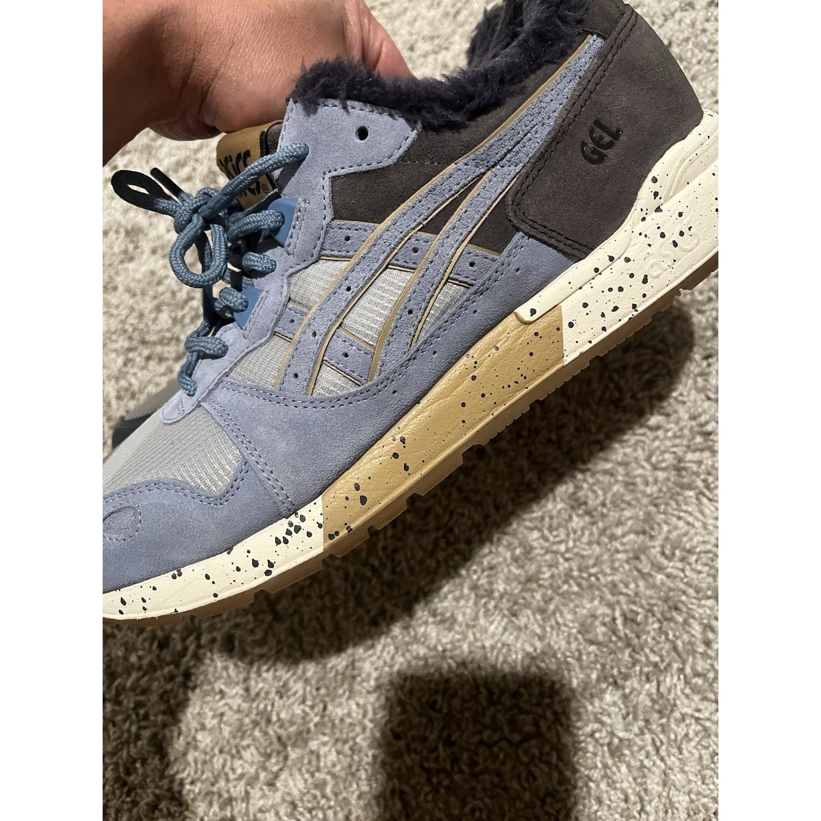 Asics ASICS Gel-Lyte Gray Powder blue Suede Shoes Men Size 10 Fur Size US 10 / EU 43 - 10 Thumbnail