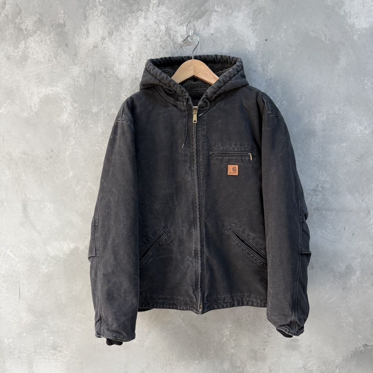 Carhartt Carhartt Black Sierra Jacket J141 BLK Size US XL / EU 56 / 4 - 1 Thumbnail
