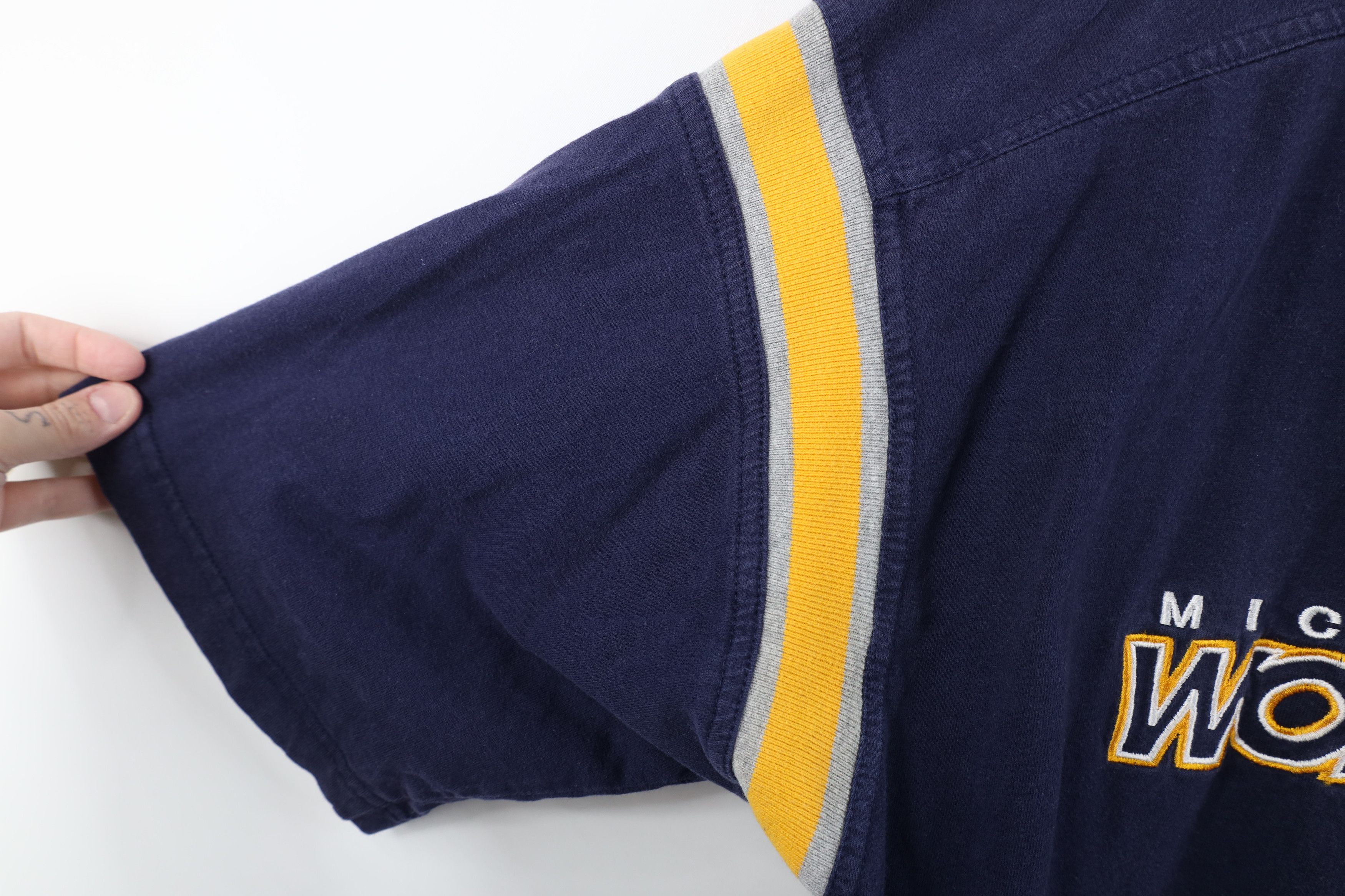 Vintage Vintage Heavy University of Michigan Football Jersey T-Shirt Size US XL / EU 56 / 4 - 6 Thumbnail