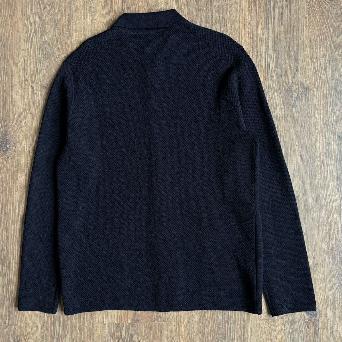 Cos COS Wool Knit Cardigan Snap Button Men’s L Navy Size US L / EU 52-54 / 3 - 4 Thumbnail