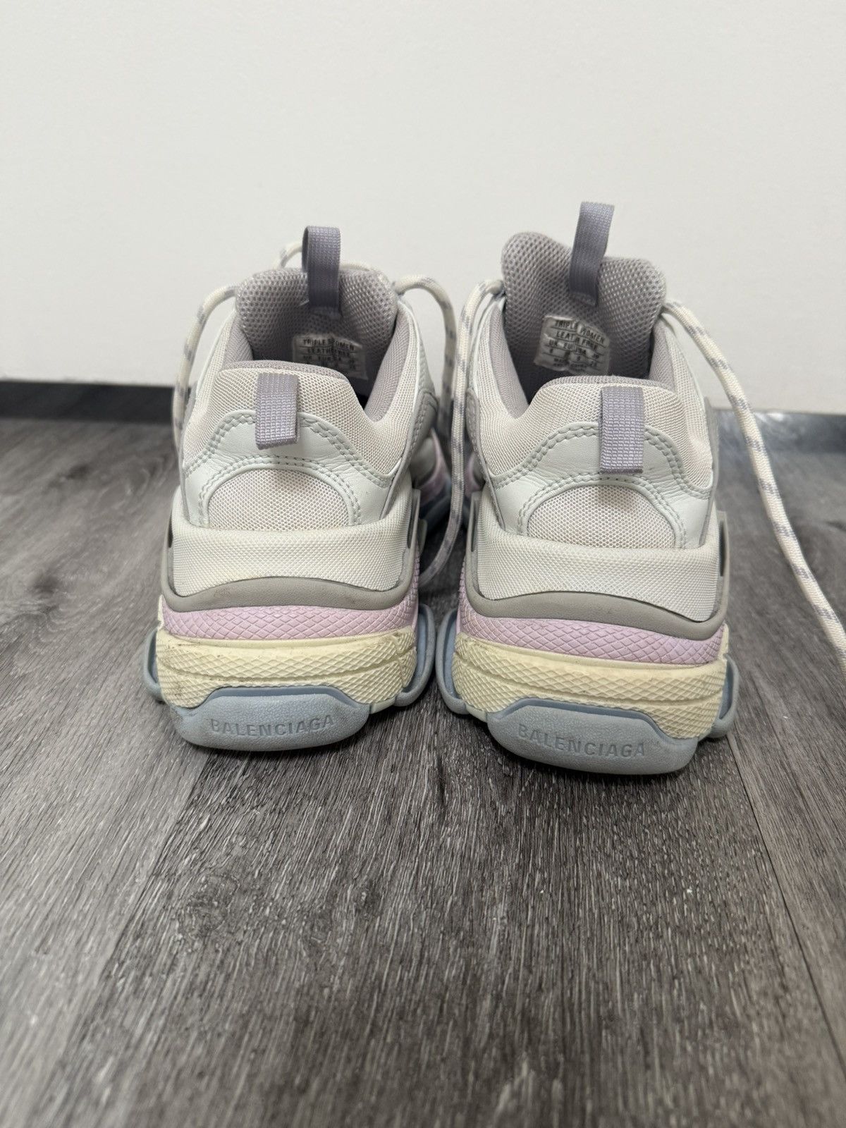 Balenciaga Balenciaga Triple S baby pink blue Size US 9 / IT 39 - 2 Thumbnail