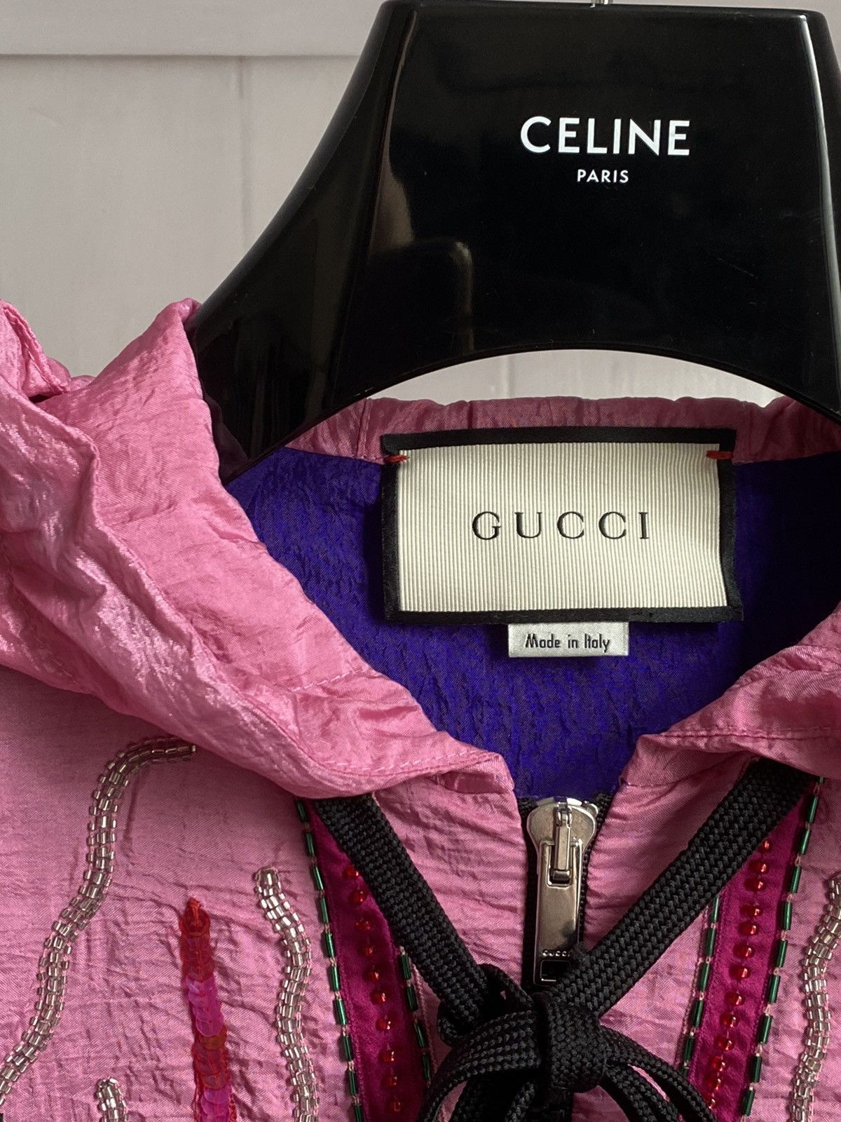 Gucci 8000$ Gucci Sequin Runway Sample Jacket Size US M / EU 48-50 / 2 - 9 Thumbnail