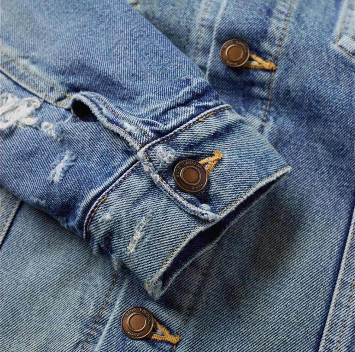 Saint Laurent Paris Saint Laurent Denim Jacket Size US M / EU 48-50 / 2 - 4 Thumbnail