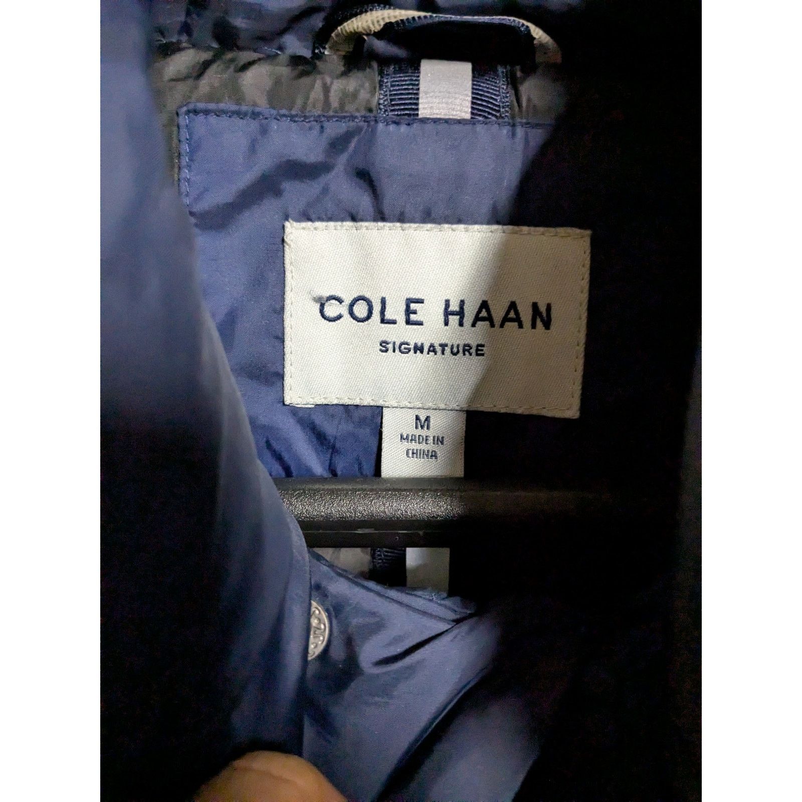 Cole Haan Cole Haan - PARKA Down Coat / M / Blue Size US M / EU 48-50 / 2 - 3 Thumbnail