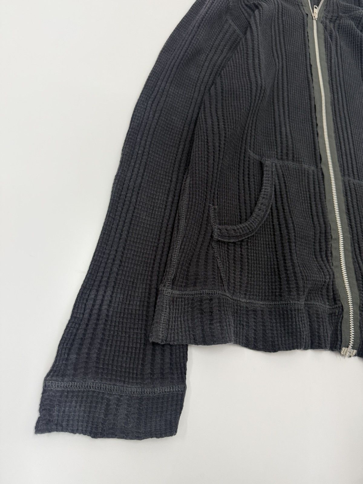 Mossimo 🔥 Mossimo Sport Waffle Knit Zip Hoodie Black Minimalist Size US M / EU 48-50 / 2 - 3 Thumbnail