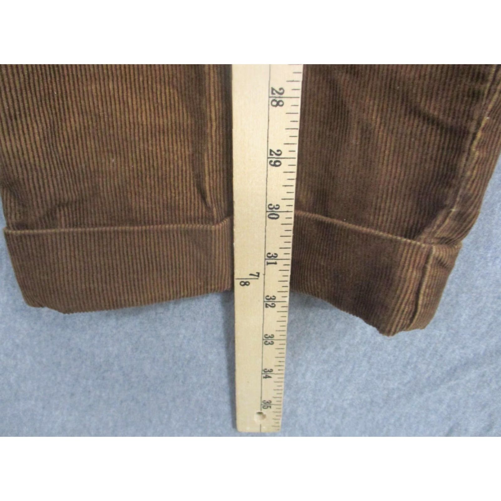 Polo Ralph Lauren Polo by Ralph Lauren Corduroy Pants Mens 35x30 Brown Hammond Pleated Cuffed Corduroy Dress Pants Men 35/30 Slim Relaxed Front Pleats Size US S / EU 44-46 / 1 - 5 Thumbnail