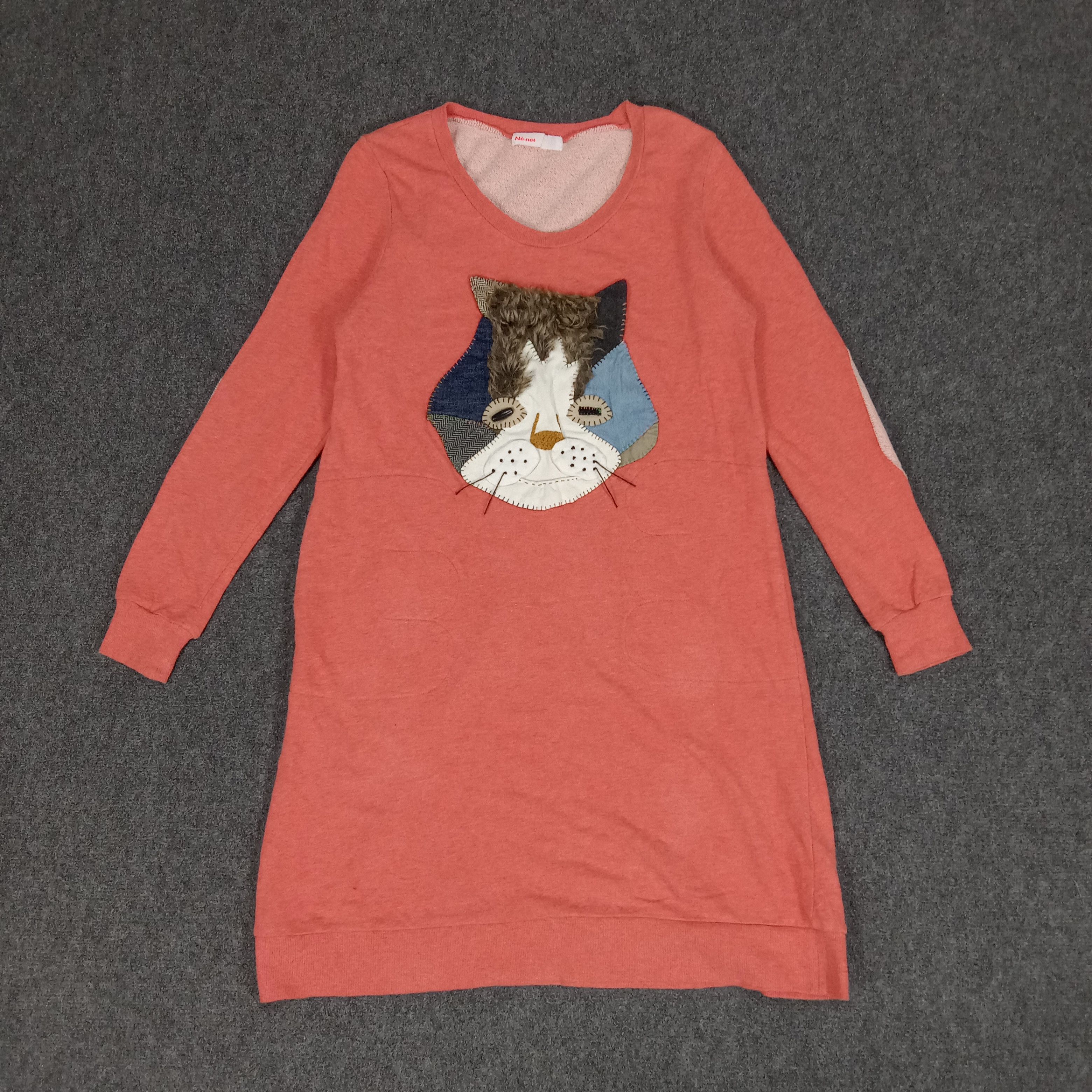 Issey Miyake × Ne-Net × Vintage Ne-net by Issey Miyake Japan Rare Design Sweatshirt Size XS / US 0-2 / IT 36-38 - 1 Thumbnail