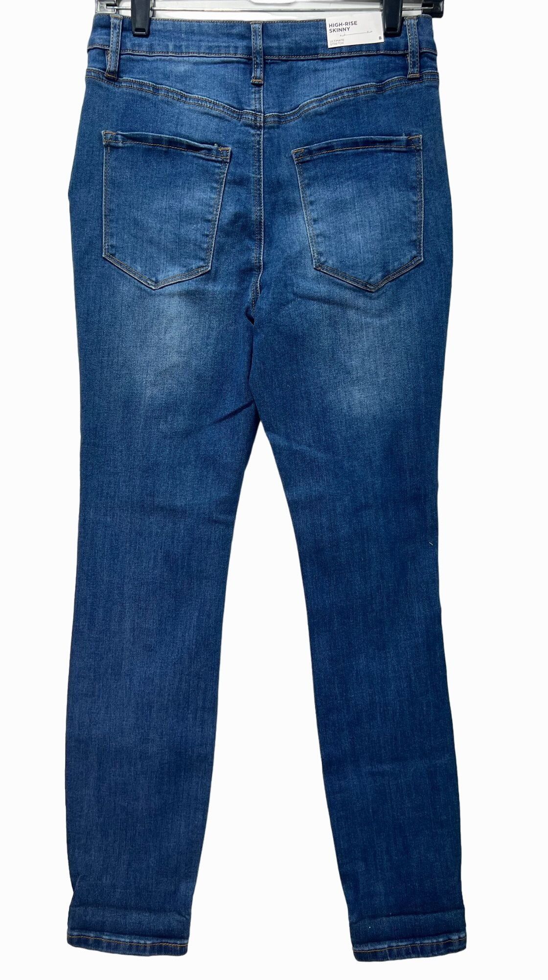rue21 Rue 21 - Women's Ultimate Stretch High-Rise Skinny Jeans Dis Size 30" / US 8 / IT 44 - 2 Thumbnail