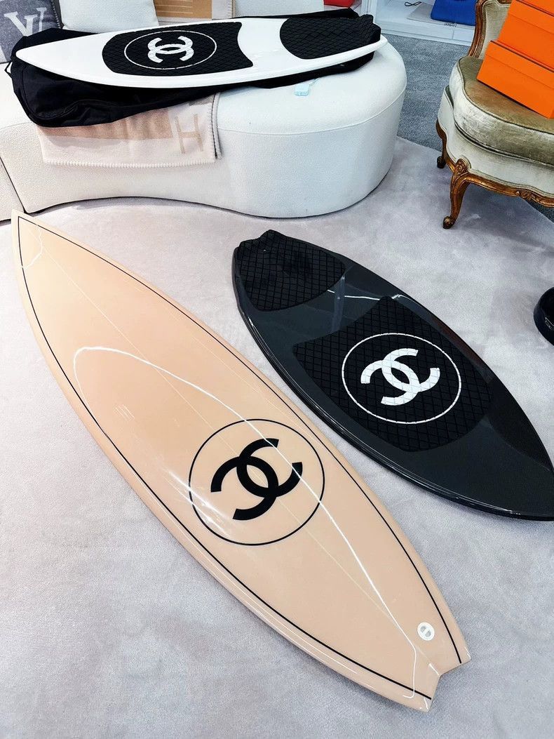 Chanel Chanel Black Carbon Fiber Surfboard Size ONE SIZE - 9 Thumbnail