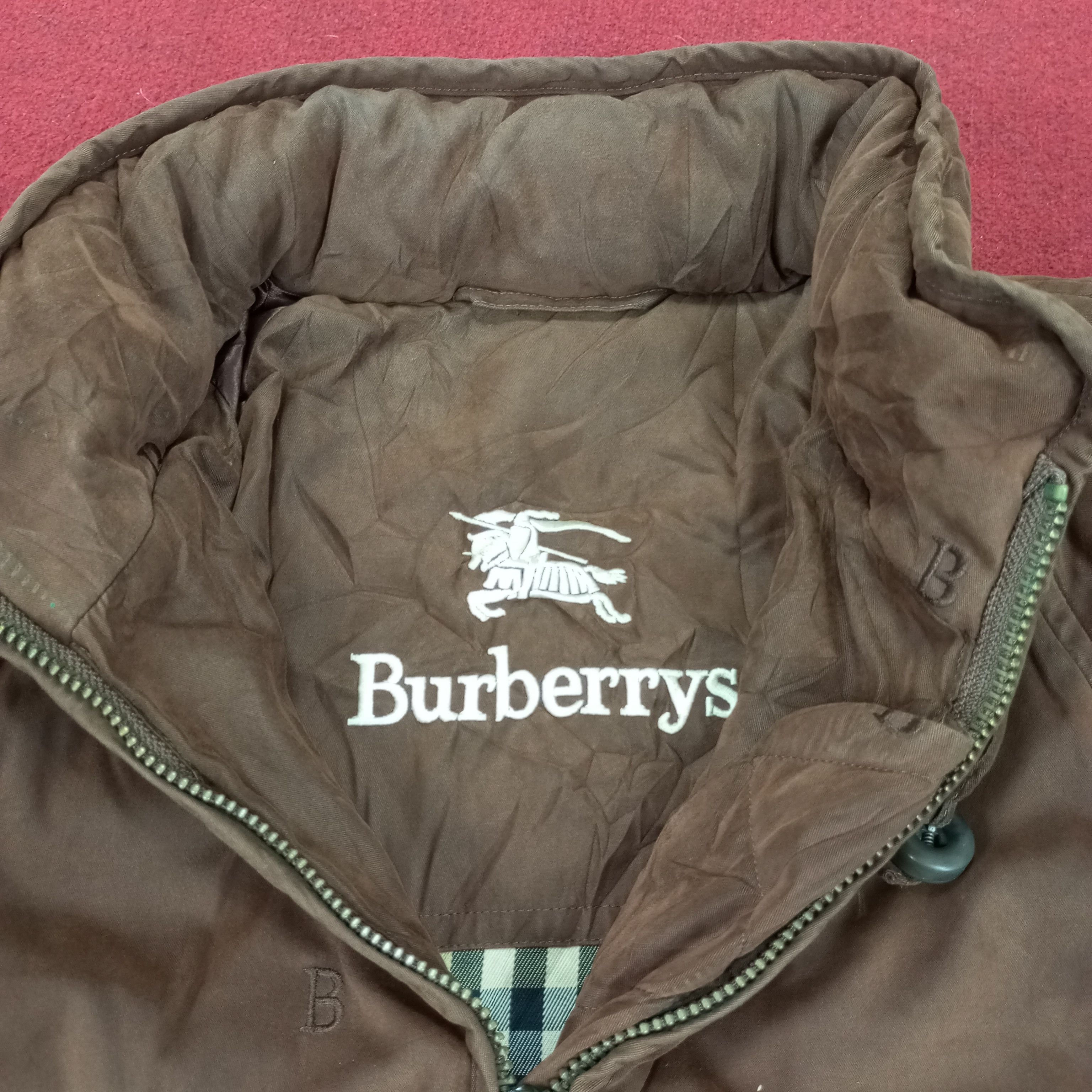 Burberry × Vintage Burberrys Winter Fashion Style Jacket Size US L / EU 52-54 / 3 - 5 Thumbnail