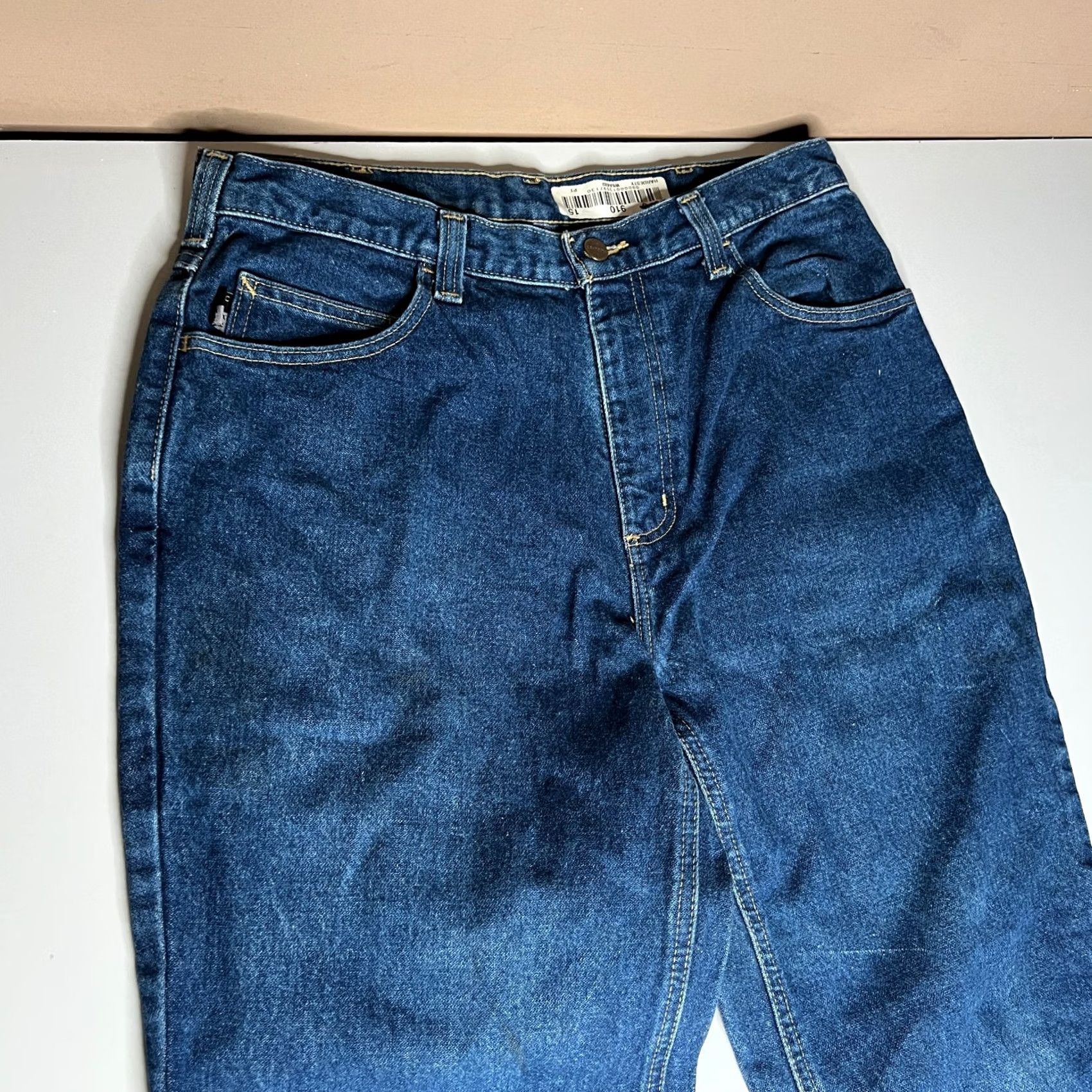 Carhartt Carhartt FR Flame Resistant Denim Jeans Blue Workwear 34x30 Size US 34 / EU 50 - 3 Thumbnail