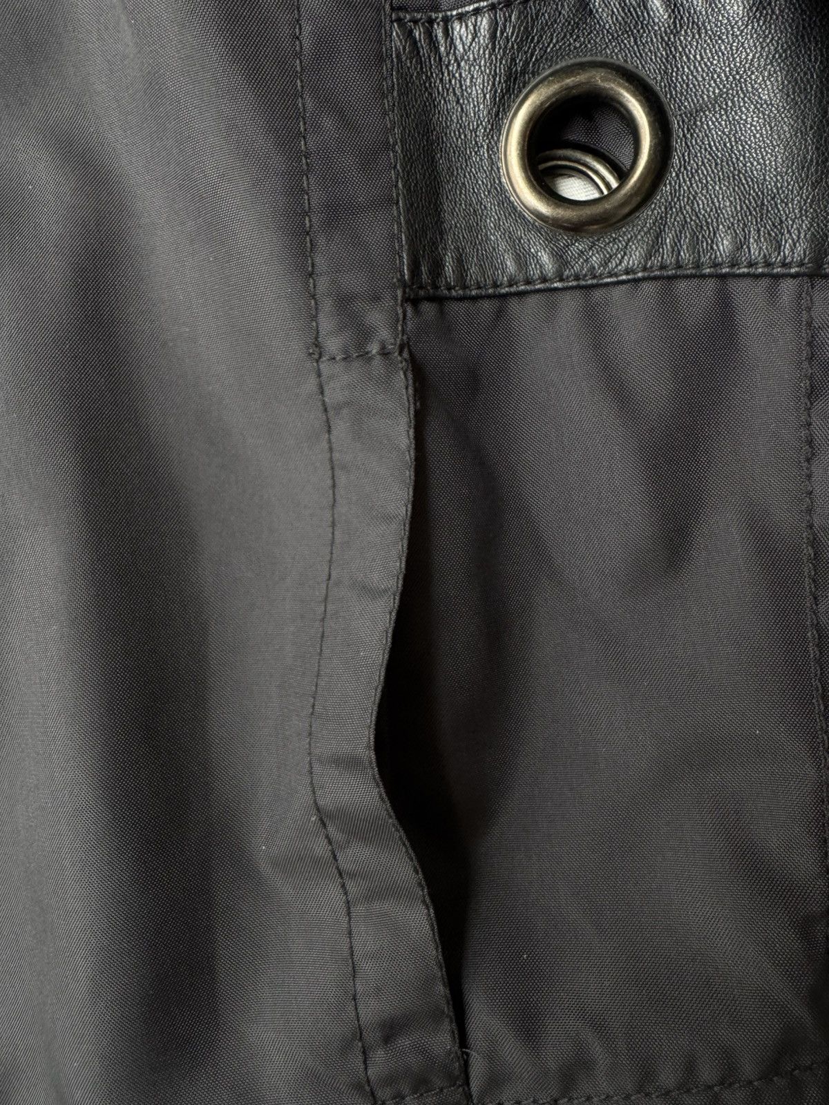 Dirk Bikkembergs Dirk Bikkembergs SS97 Metal Eyelets Nylon Cropped Jacket Size US M / EU 48-50 / 2 - 9 Thumbnail