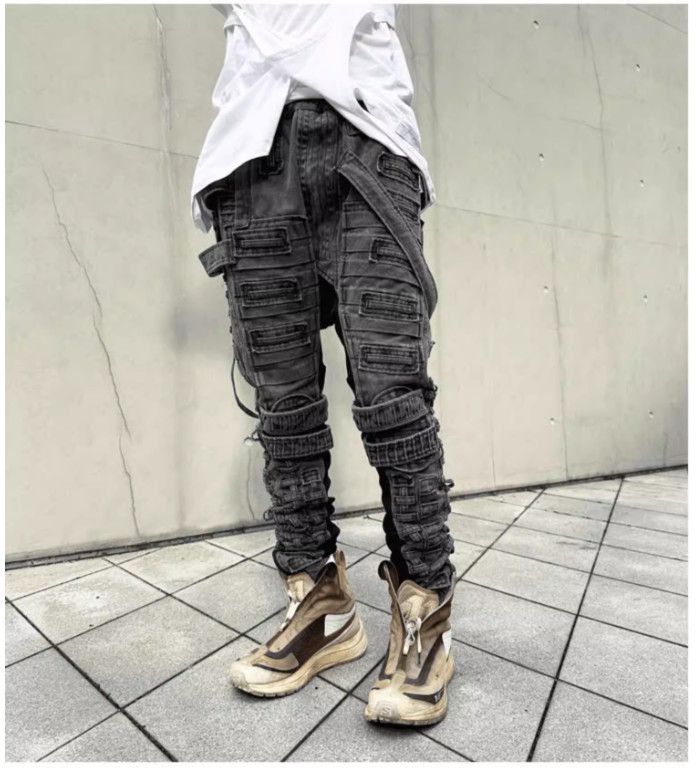 Other DRKLAC Panel Gray Jogger Dune L rick julius demobaza style Size US 33 - 6 Thumbnail