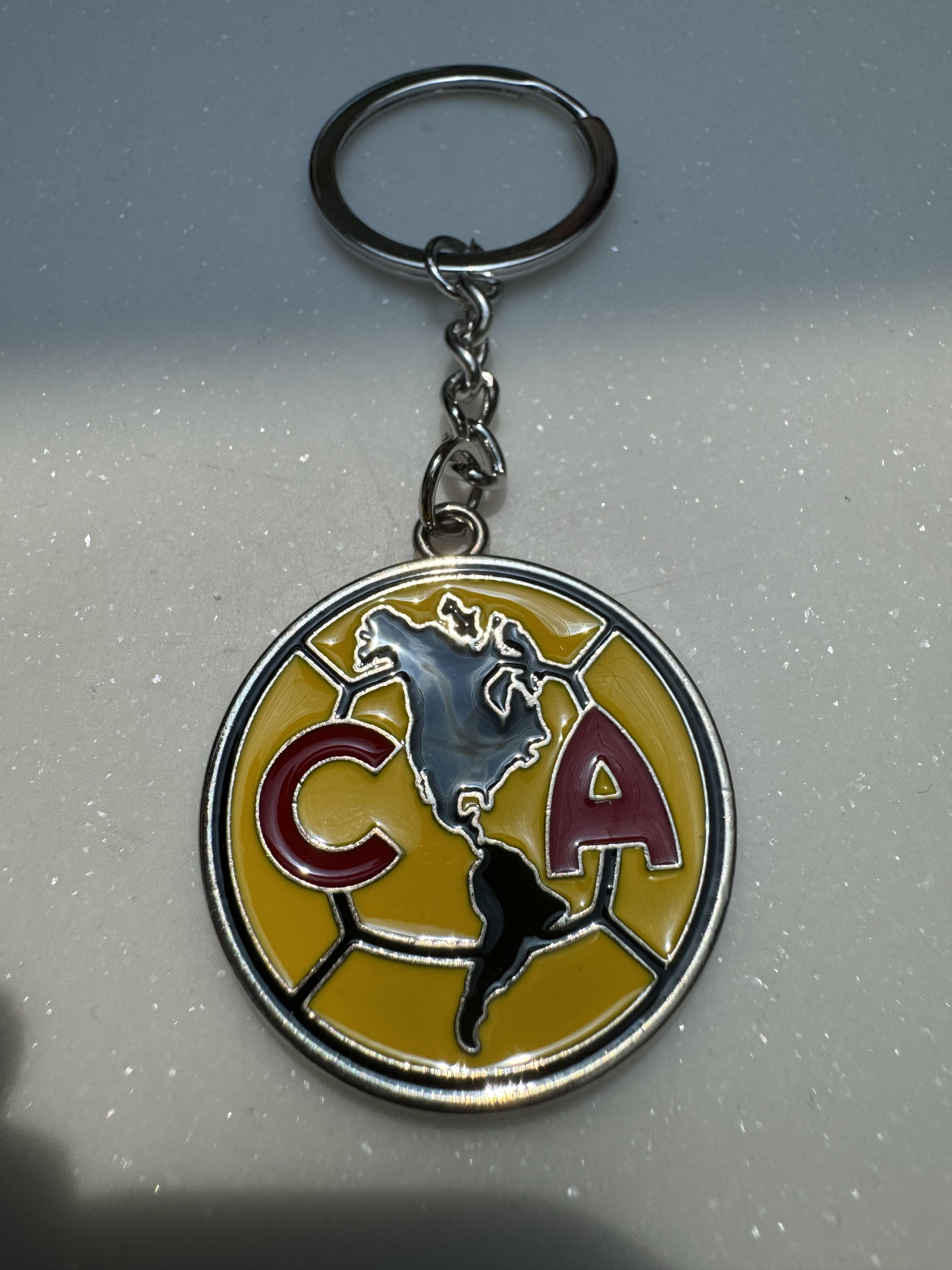 Other Club America FC Soccer Liga MX Metal Keychain New Size ONE SIZE - 2 Thumbnail