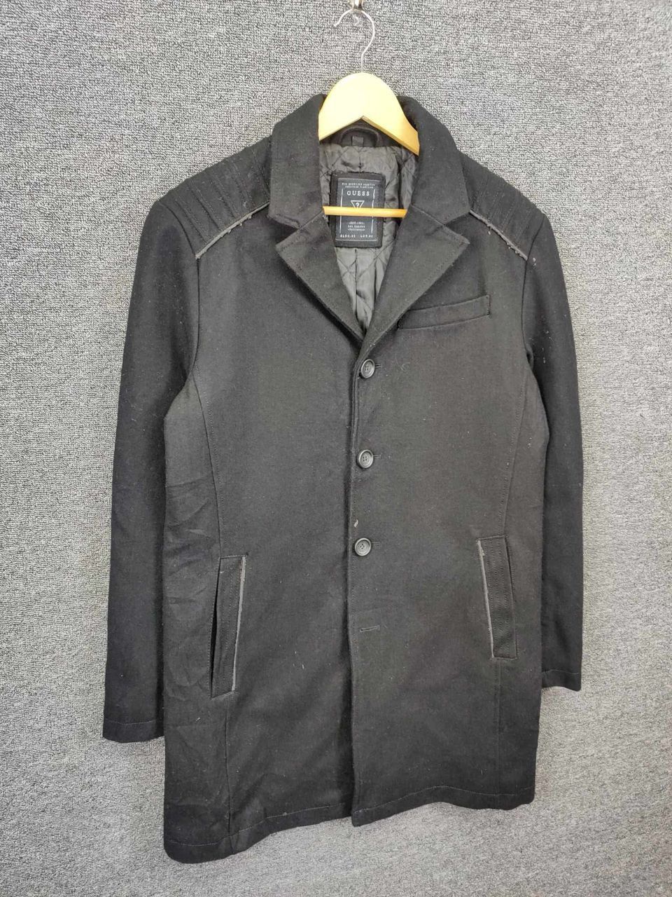 Guess Vintage Guess Wool Long Coat Size US M / EU 48-50 / 2 - 5 Thumbnail