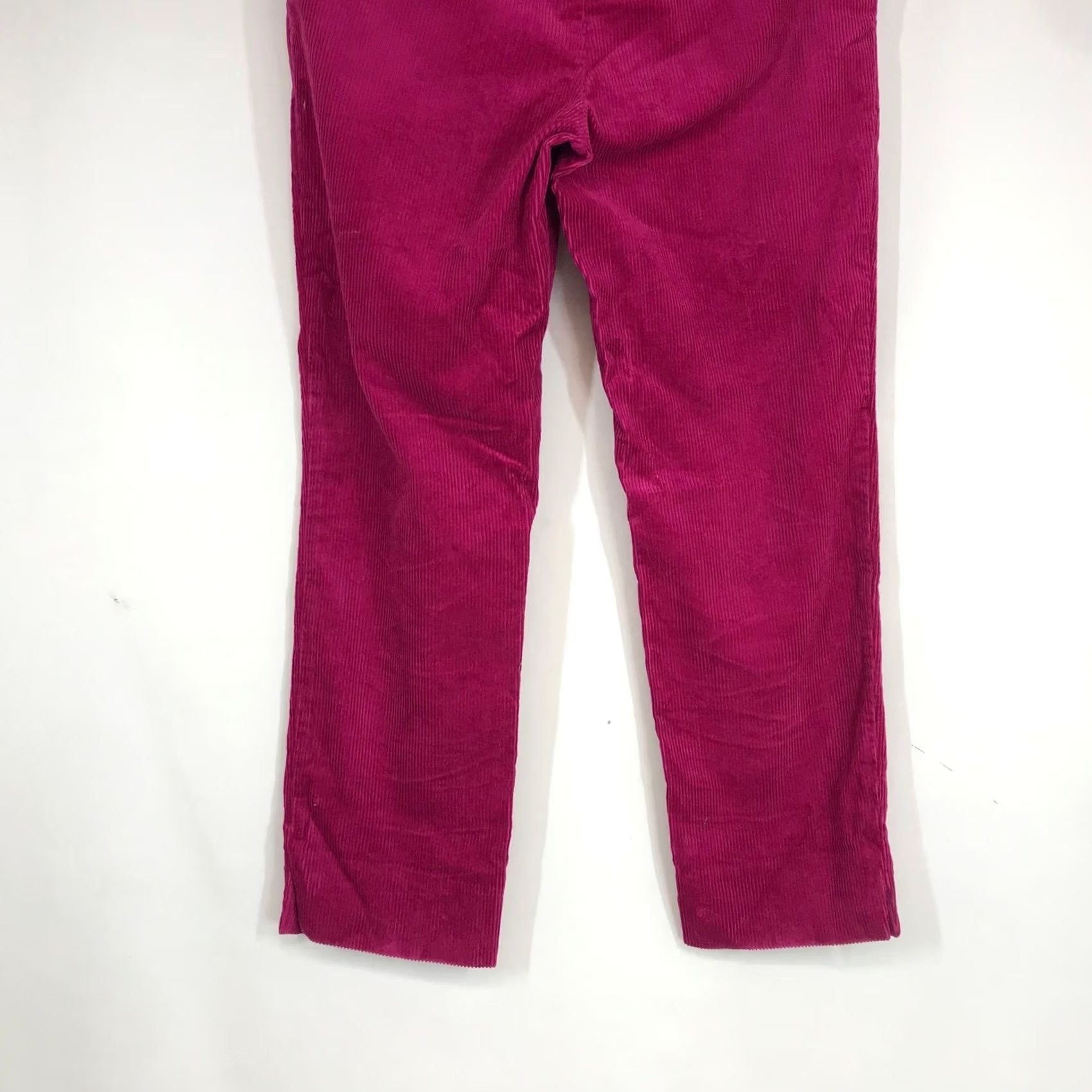 Boden Boden Pink Corduroy Pants Womens 4P Petite Cotton Stretch Size 27" / US 4 / IT 40 - 6 Thumbnail