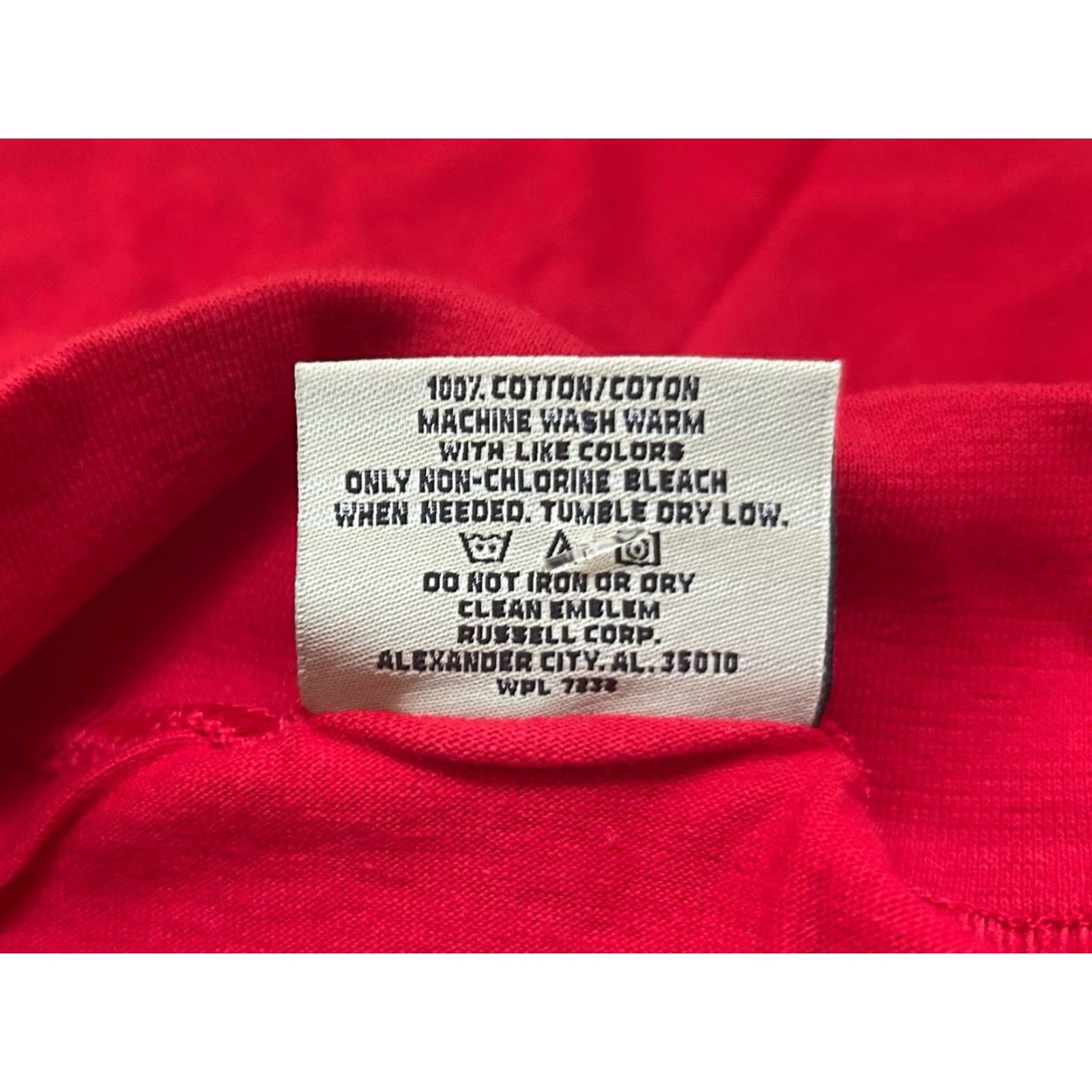 Russell Athletic VINTAGE Russell Athletic Pro Cotton Mock Neck Shirt Mens XL NOS NWT 90s Red Cotton Mock Neck Shirt Mens XL 90s Russell Athletic Pro Cotton Nokia? Size US XL / EU 56 / 4 - 7 Thumbnail